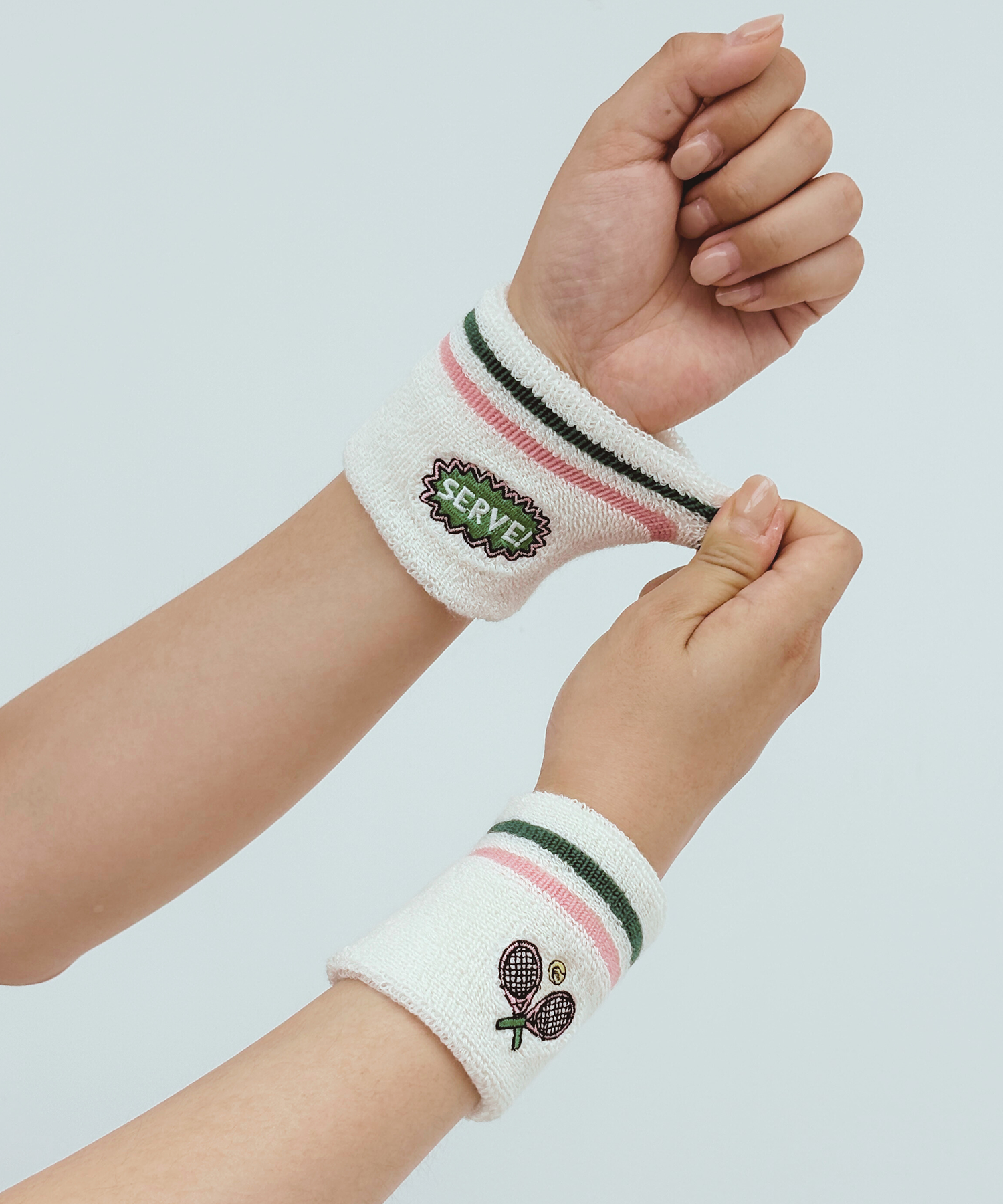 MUSINSA公式 | ODDSOCKS テニスリストバンドスポーツ子ども2PCS -サブ