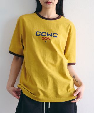 MUSINSA公式 | CCWC RINGER SS TEE MUSTARD