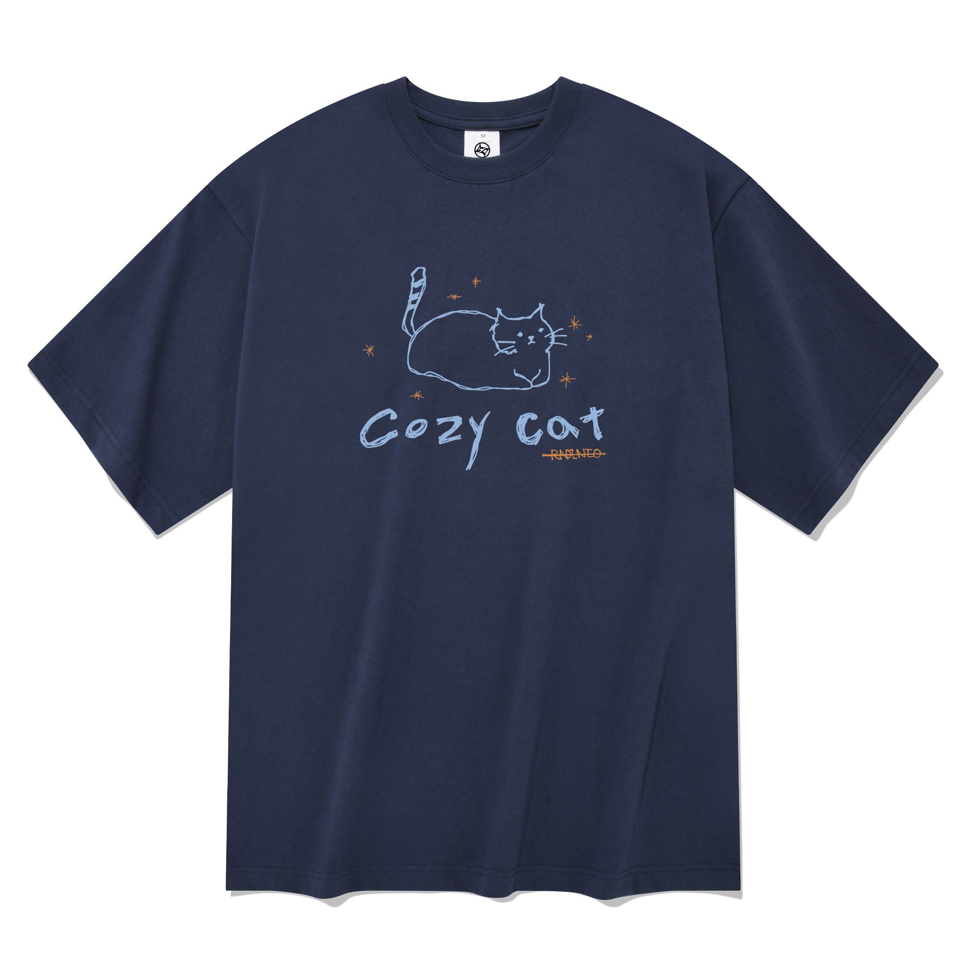 [RADINEO]★25SS★韓国人気★COZY CAT SHORT SLEEVE T-SHIRT MUSINSA | RADINEO Cozy cat short sleeve t-shirt beige