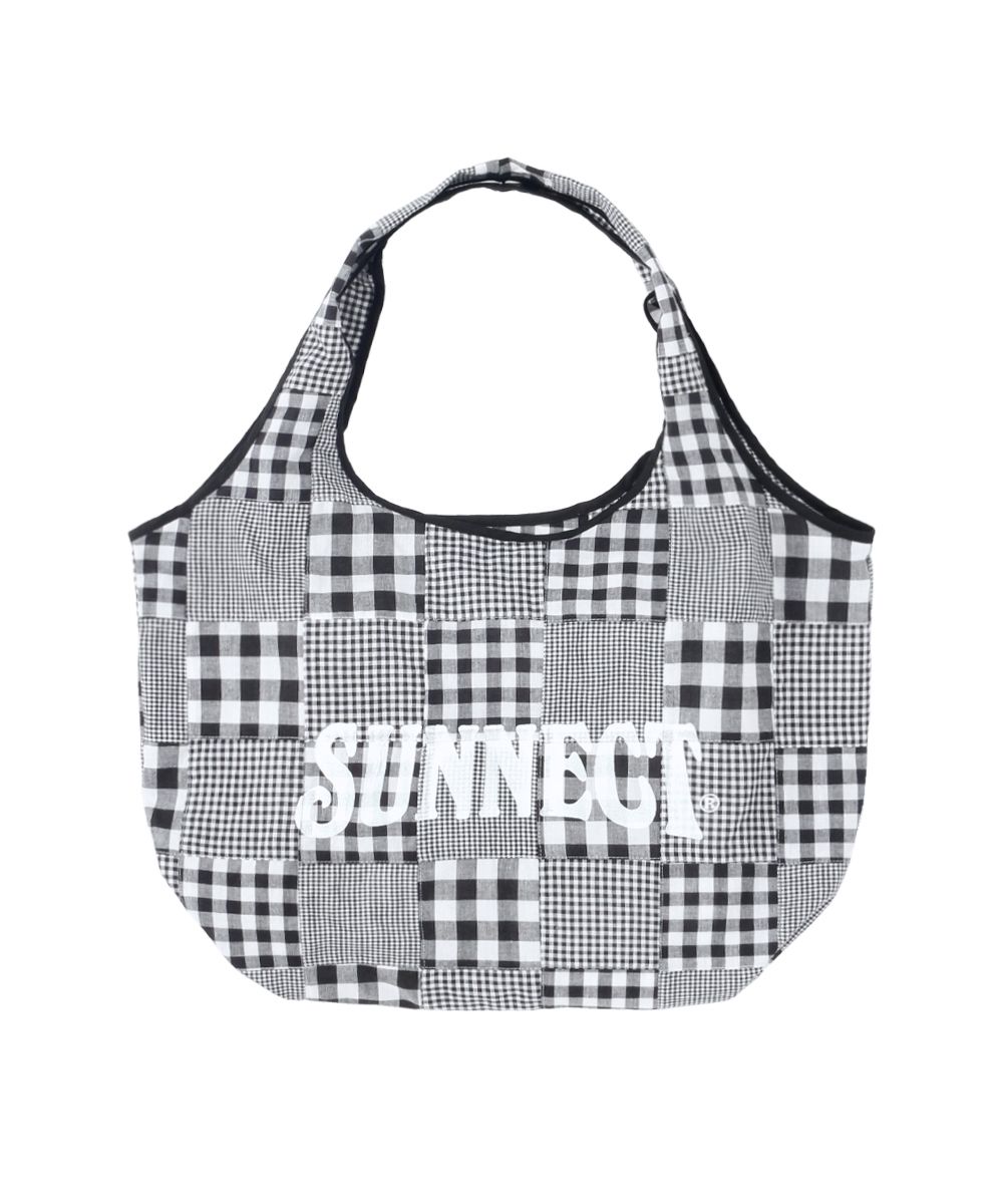 【SUNNECT】Madras Shopper Bag エコバック SUNNECT】Madras Shopper Bag エコバック (SUNNECT/エコバッグ