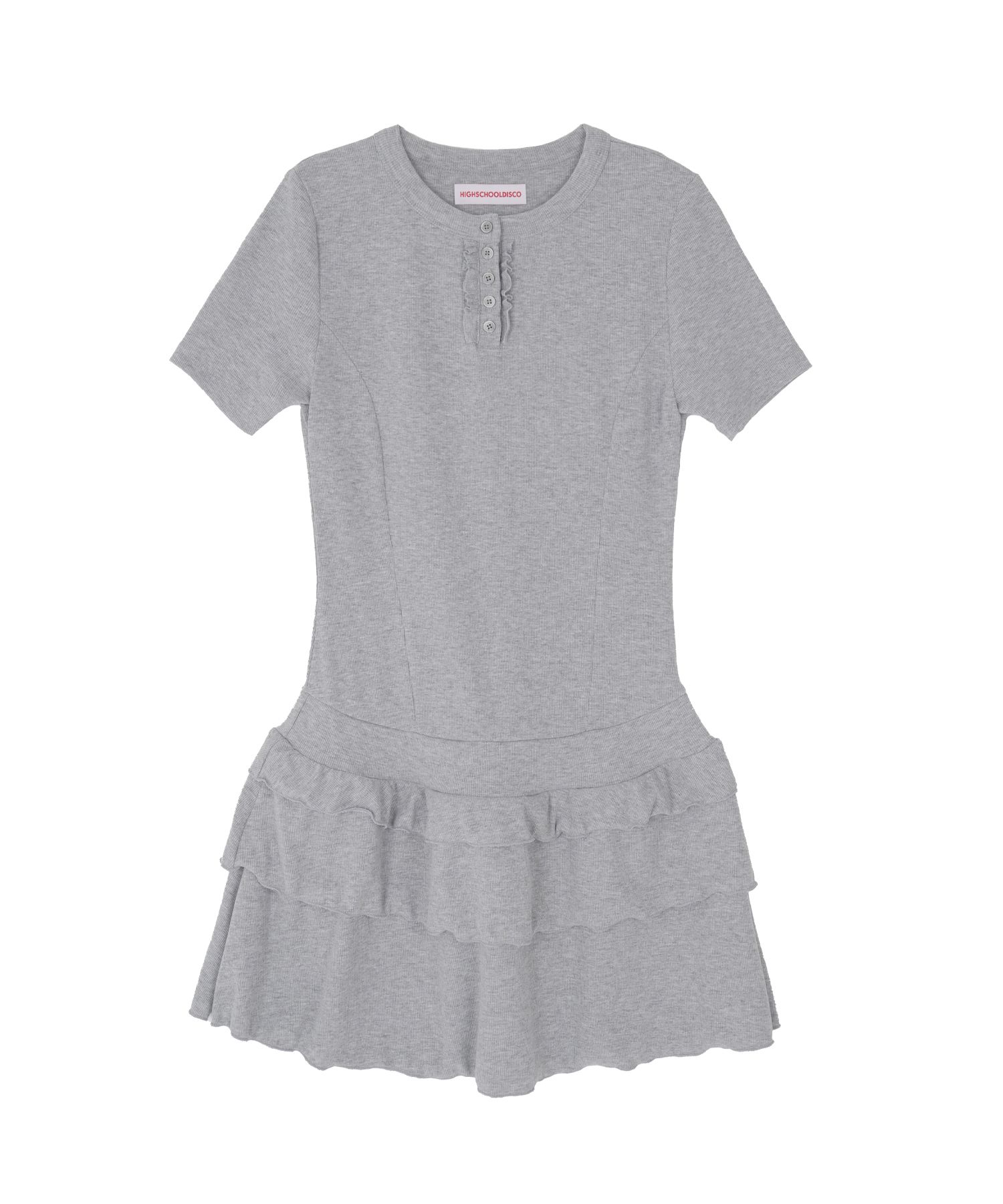 ●High School Disco● Frill Cancan Layered One Piece MUSINSA | HIGH SCHOOL DISCO Frill Cancan Layered One Piece