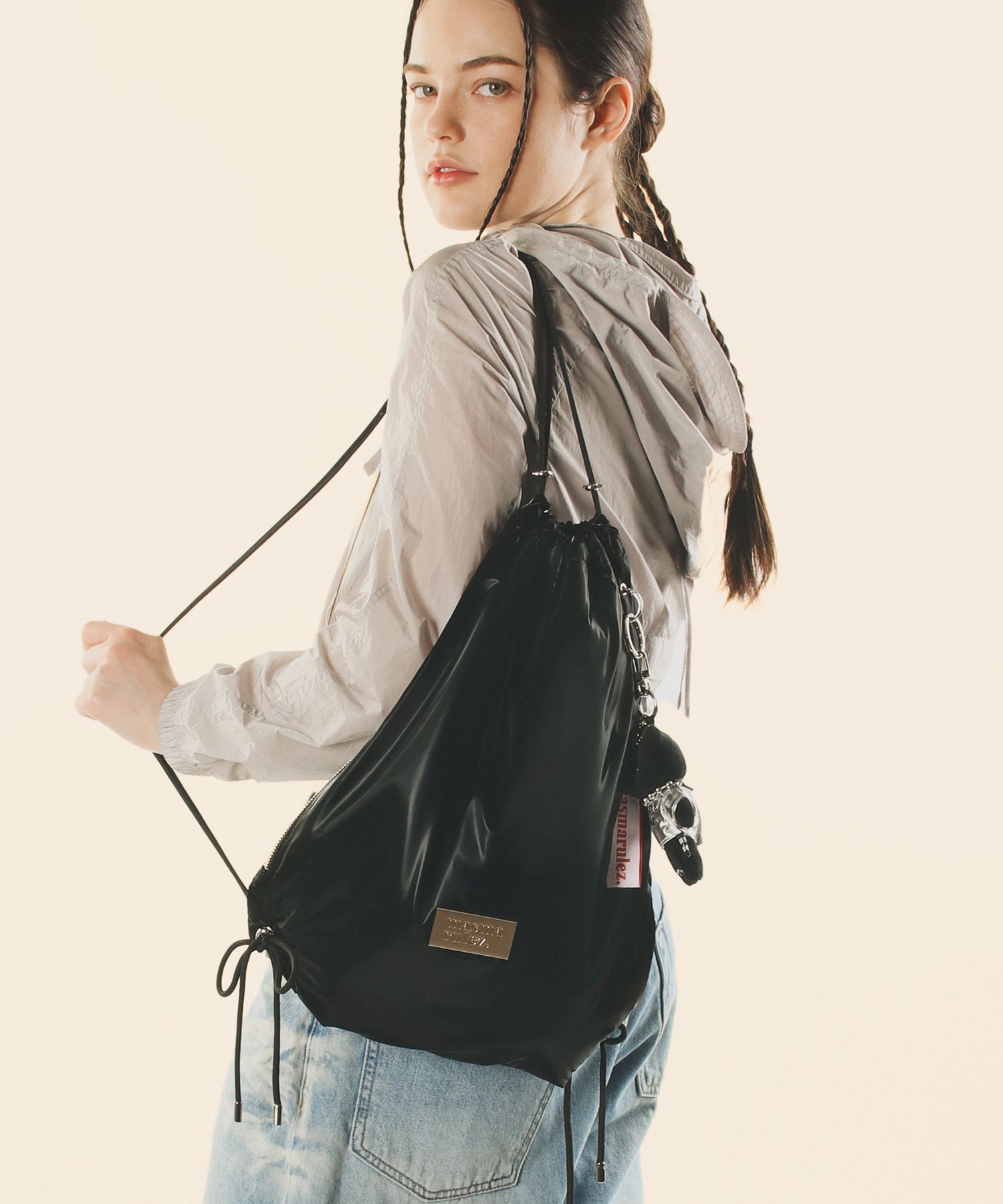 MUSINSA | MASMARULEZ [INT] 304 Gym sack string bag _