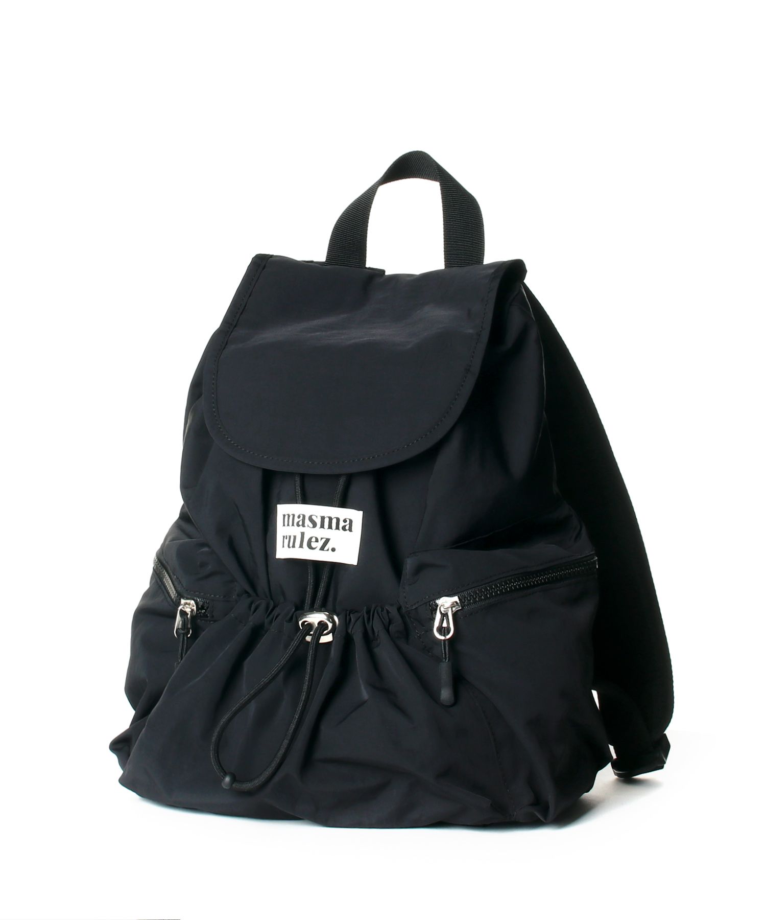【Masmarulez】★人気★mini flap backpack★Black Masmarulez] Mini Flap Backpack (Black) *LIMITED TIME SALE