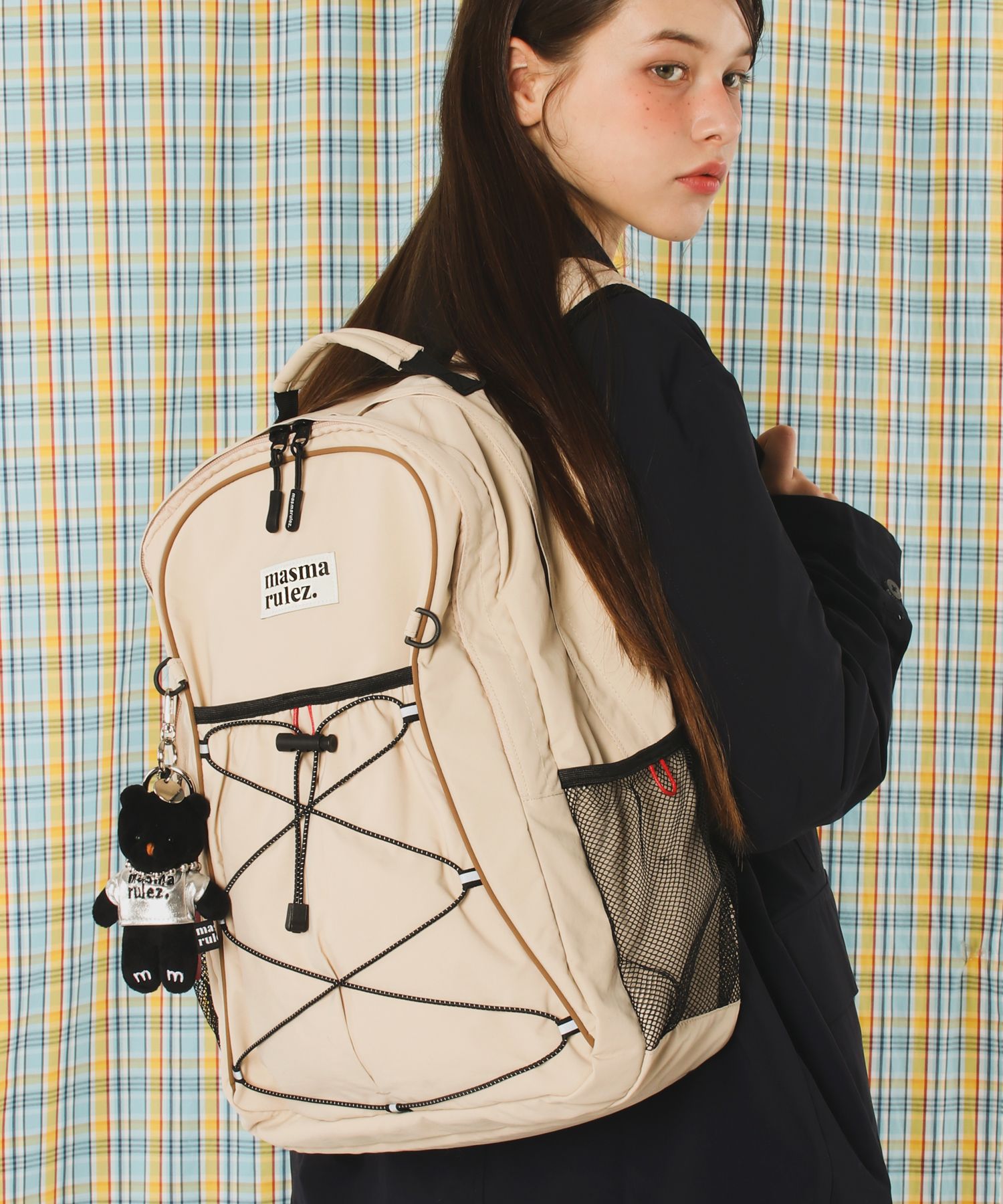 バックパック・リュック Masmarulez Urban Sprint Layered Backpack 3 Colors MUSINSA | MASMARULEZ [INT] Urban sprint layered backpack _ Beige