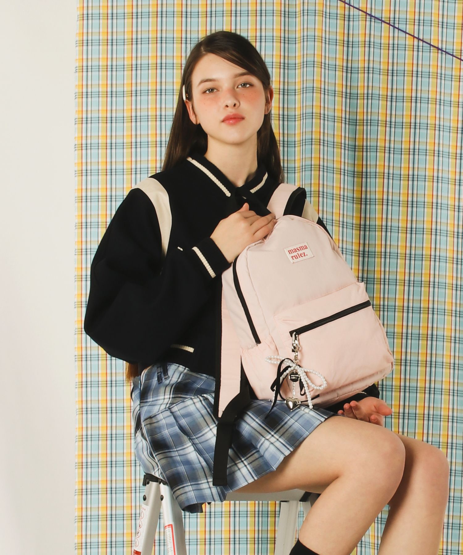 バックパック・リュック masmarulez Daily backpack Pink 5000577449 MUSINSA | MASMARULEZ [INT] mini ver. Daily backpack _ Pink