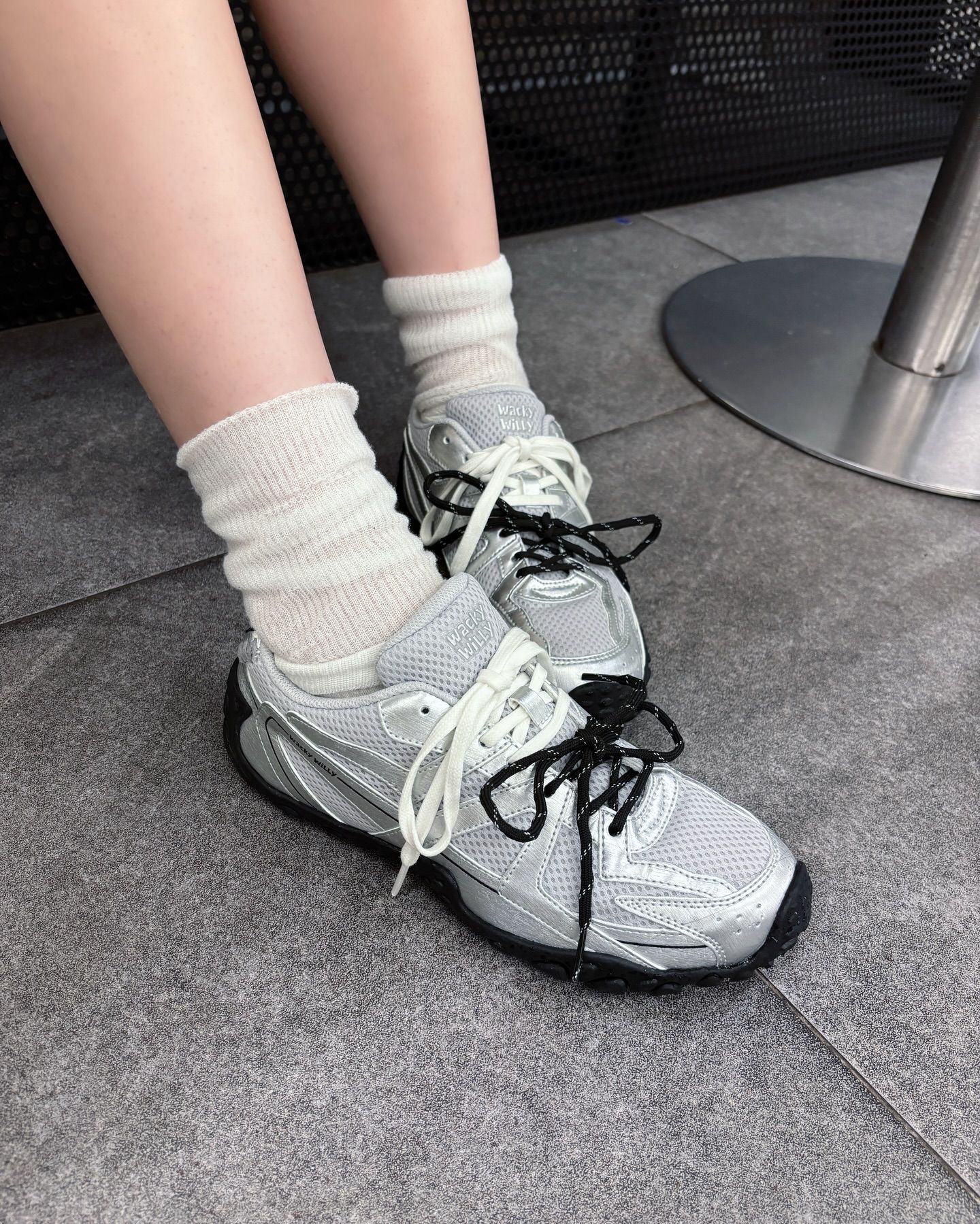 wacky willy 黒　スニーカー ☆Wacky WiLLy☆Waki Low Sneakers ☆ (Wacky WiLLy/スニーカー