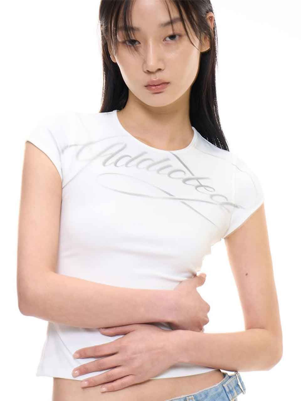 Tシャツ・カットソー 2000ARCHIVES ADDICTED CONTOUR T 5BJH1619 MUSINSA公式 | 2000ARCHIVES ADDICTED CONTOUR T (WHITE)