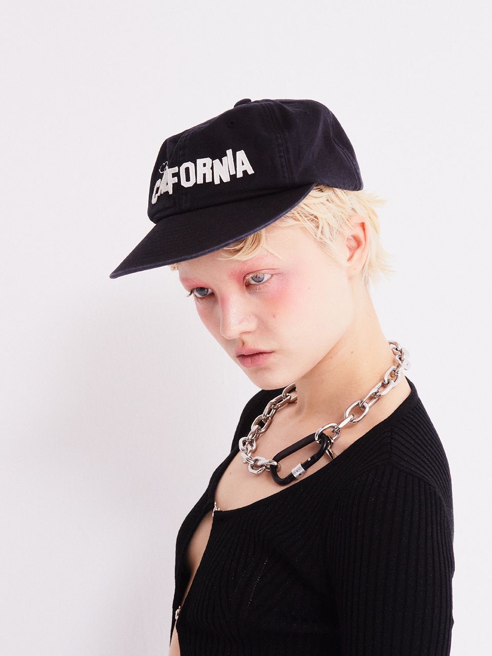 ◆as if calie◆ CALIFORNIA BALL CAP BLACK CA25AAC001BKF MUSINSA | ASIF CALIE CALIFORNIA BALL CAP BLACK