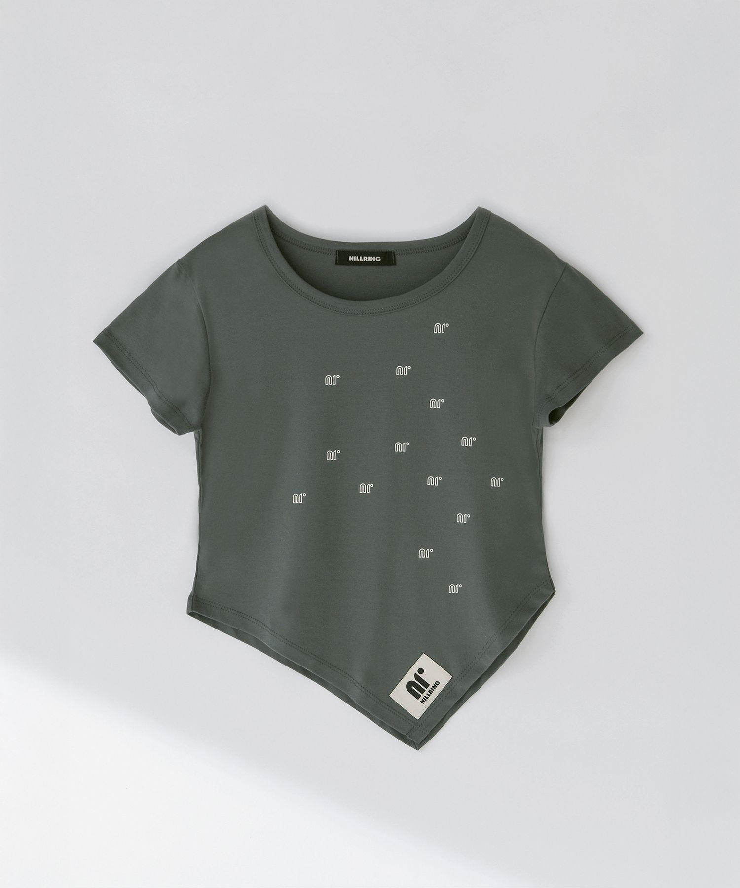 [NILLRING] T10.00 Unbalanced Short-sleeved Print T-shirt 3色 MUSINSA | NILLRING T10.00 Unbalanced Short-sleeved Print T