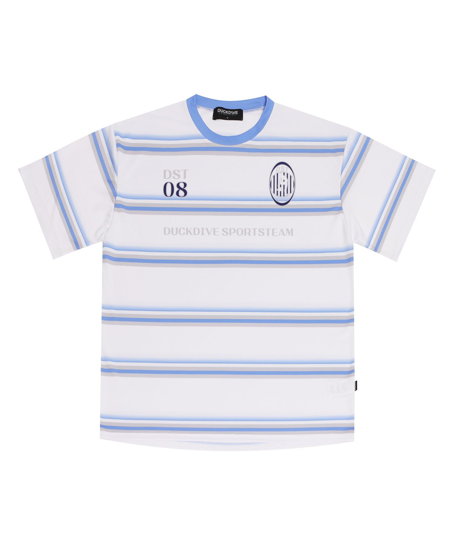 [DUCKDIVE] Captain Stripe Mesh Short Sleeve ★大人気★ MUSINSA | DUCKDIVE Captain Stripe Mesh Short Sleeve White
