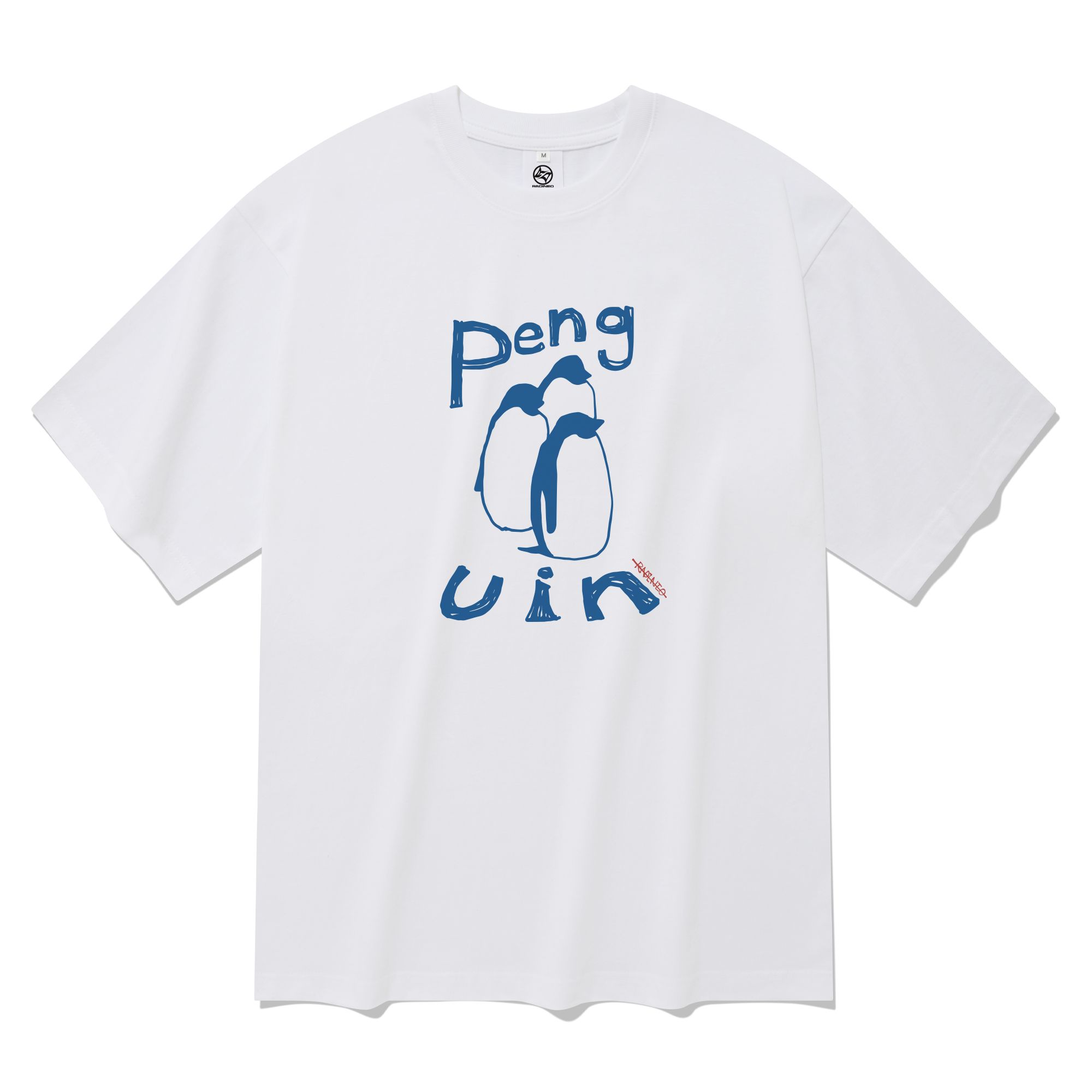 [RADINEO]★25SS★韓国人気★PENGUIN SHORT SLEEVE T-SHIRT MUSINSA公式 | RADINEO Penguin Short Sleeve T-Shirt White