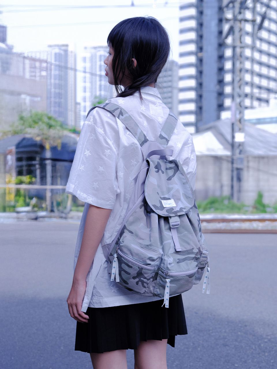 ■Fennec■ BERRY POCKET BACKPACK LARGE CAMO MINT FB1BP02CMF MUSINSA | fennec BERRY POCKET BACKPACK LARGE - CAMO MINT