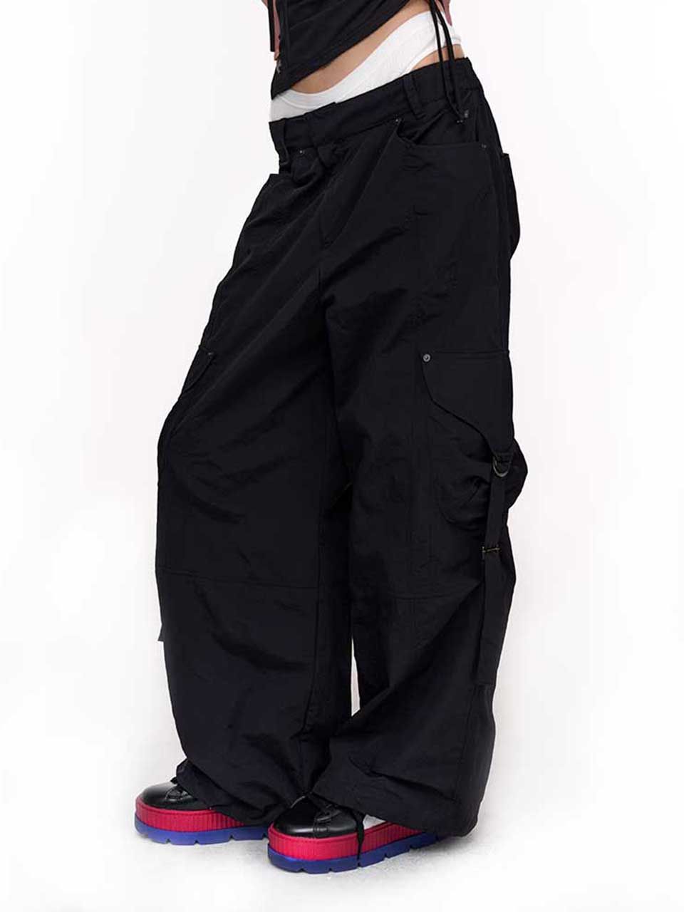 ◆2000Archives◆ RAPHAEL NYLON JOGGER BLACK 2A25D2PT05BK MUSINSA | 2000ARCHIVES RAPHAEL NYLON JOGGER (BLACK)