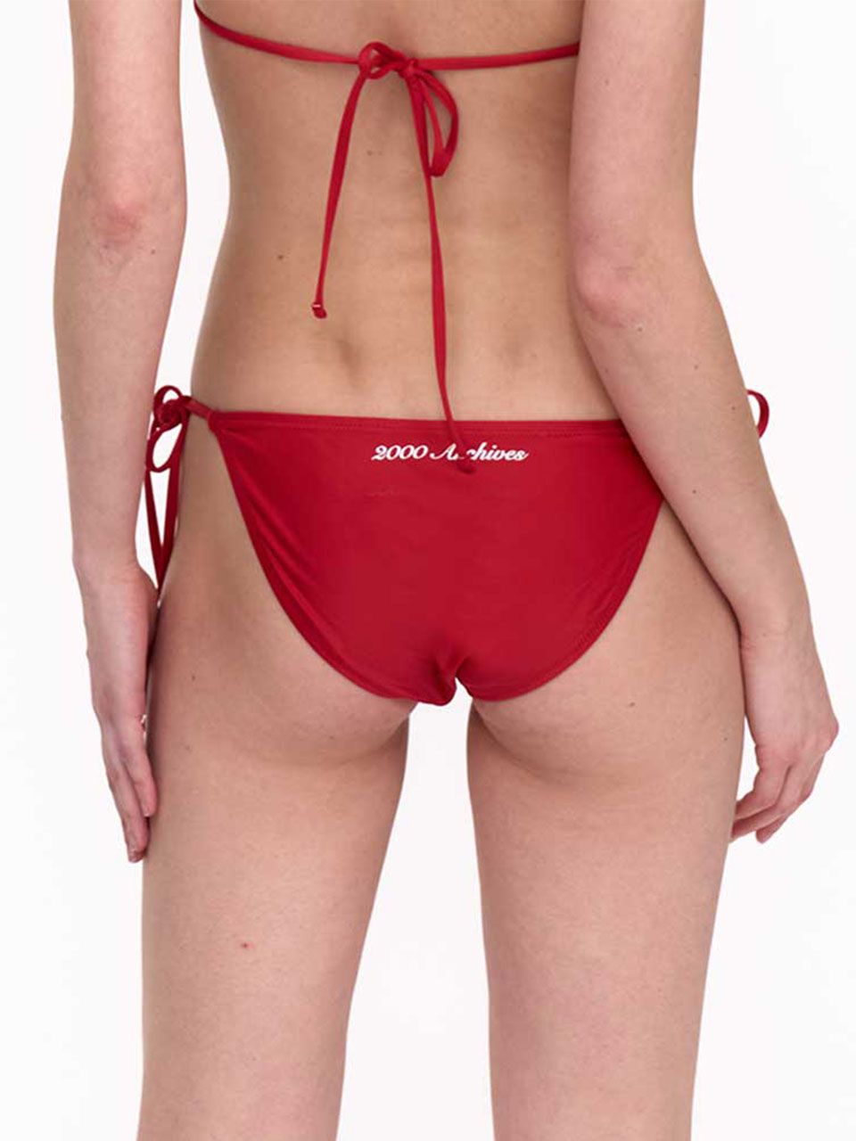 MUSINSA | 2000ARCHIVES 2VE BIKINI BOTTOM (RED)