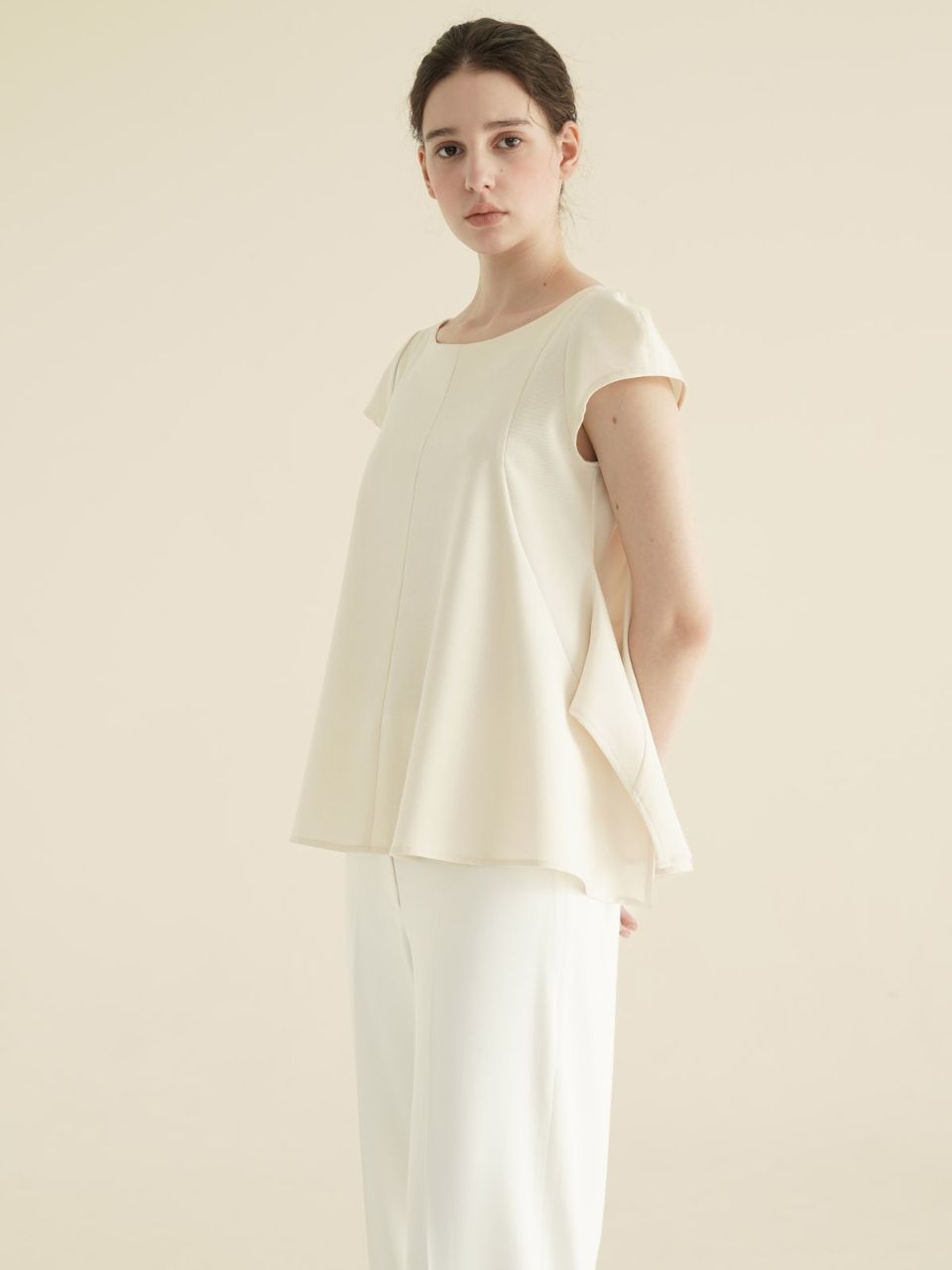 トップス MUSINSA LACE BUTTON HOODIE TOP MUSINSA LACE BUTTON HOODIE TOP レディース