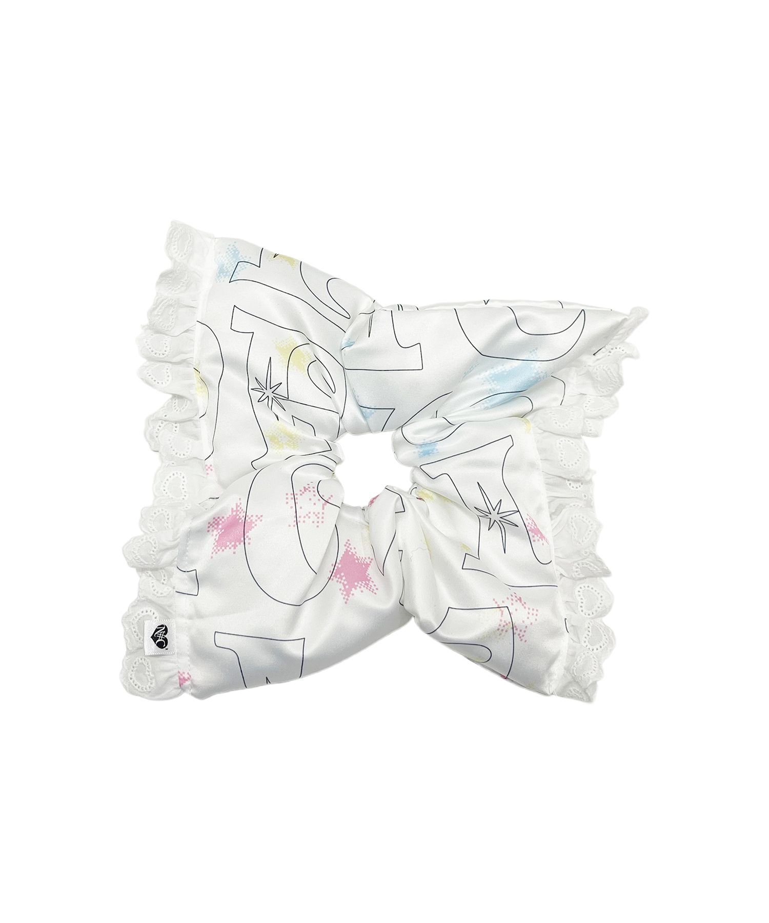 【NOFFICIALNOFFICE】PUFFY PILLOW SCRUNCHIE MUSINSA | NOFFICIALNOFFICE Fluffy Pillow Scrunchie Logo Play