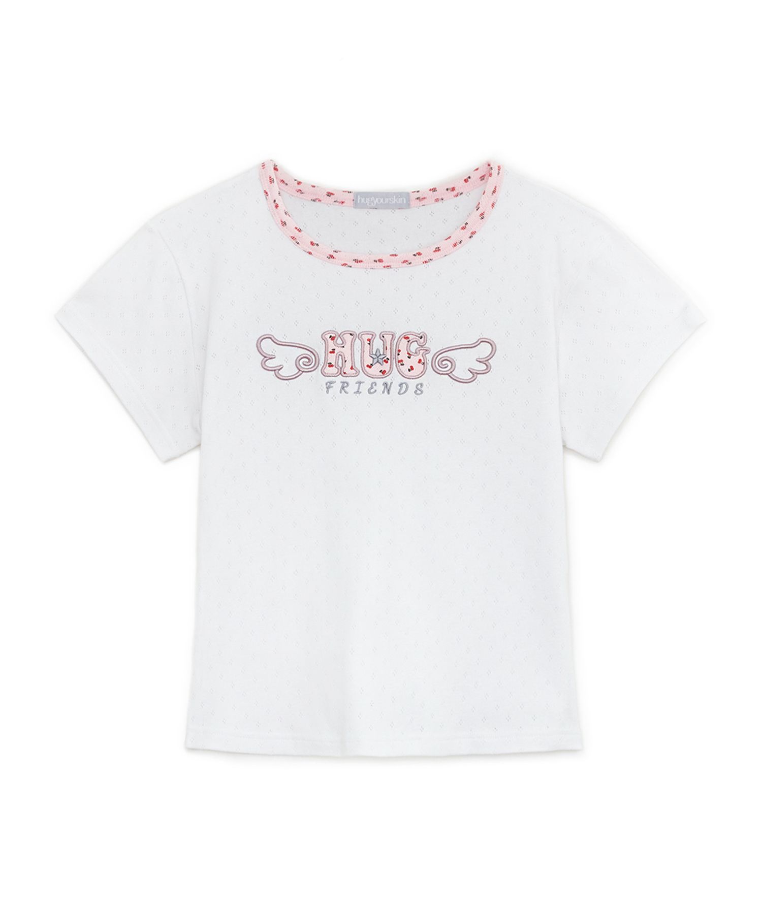【HUGYOURSKIN】Hug Friends Tea (White) MUSINSA | HUG YOUR SKIN HUG friends T (White)