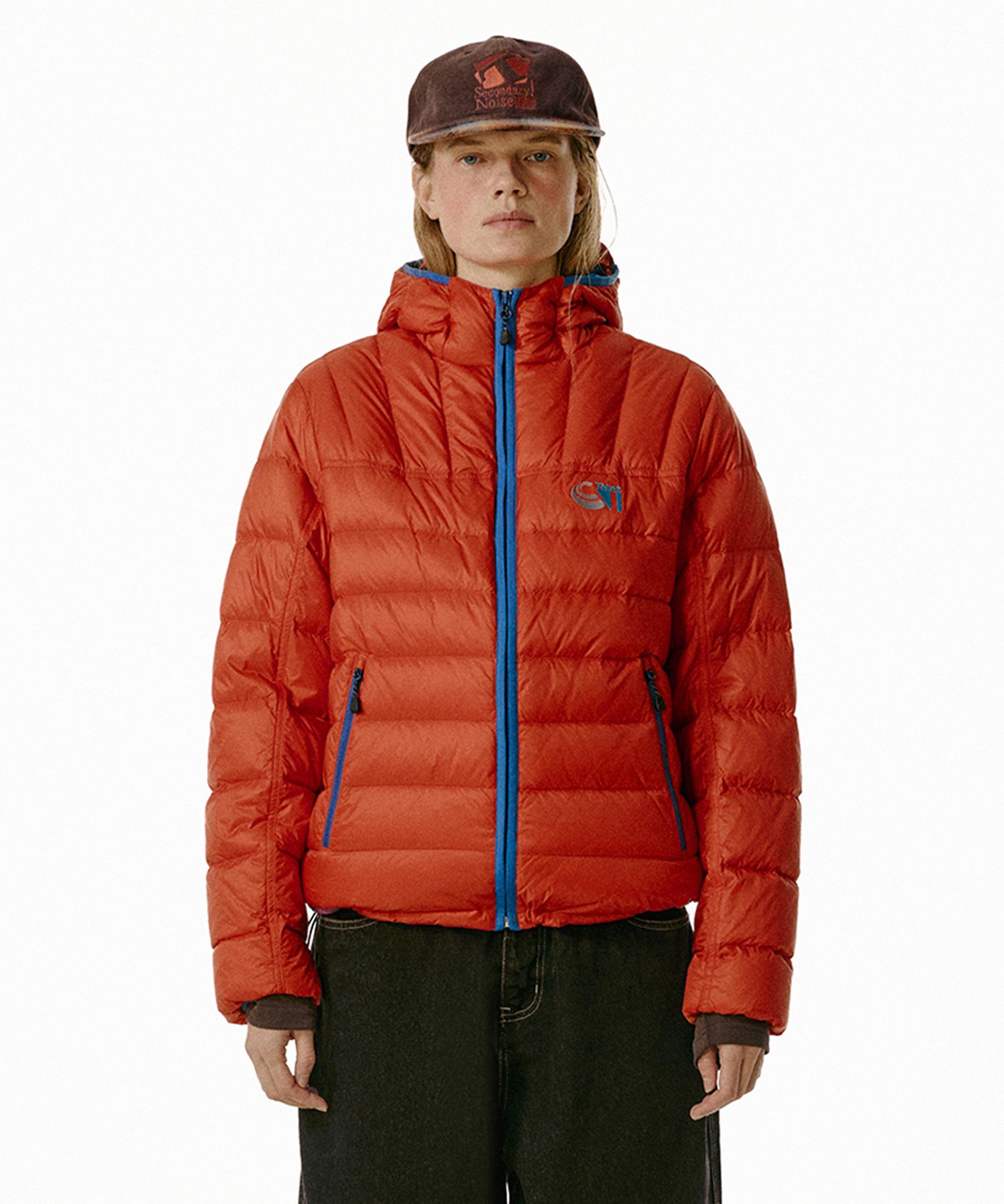 MUSINSA | TEKET CT Lightweight Down Jacket Orange