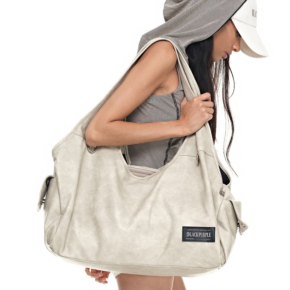 MUSINSA公式 | BLACK PURPLE MaxxPort Vicky Bag_IVORY