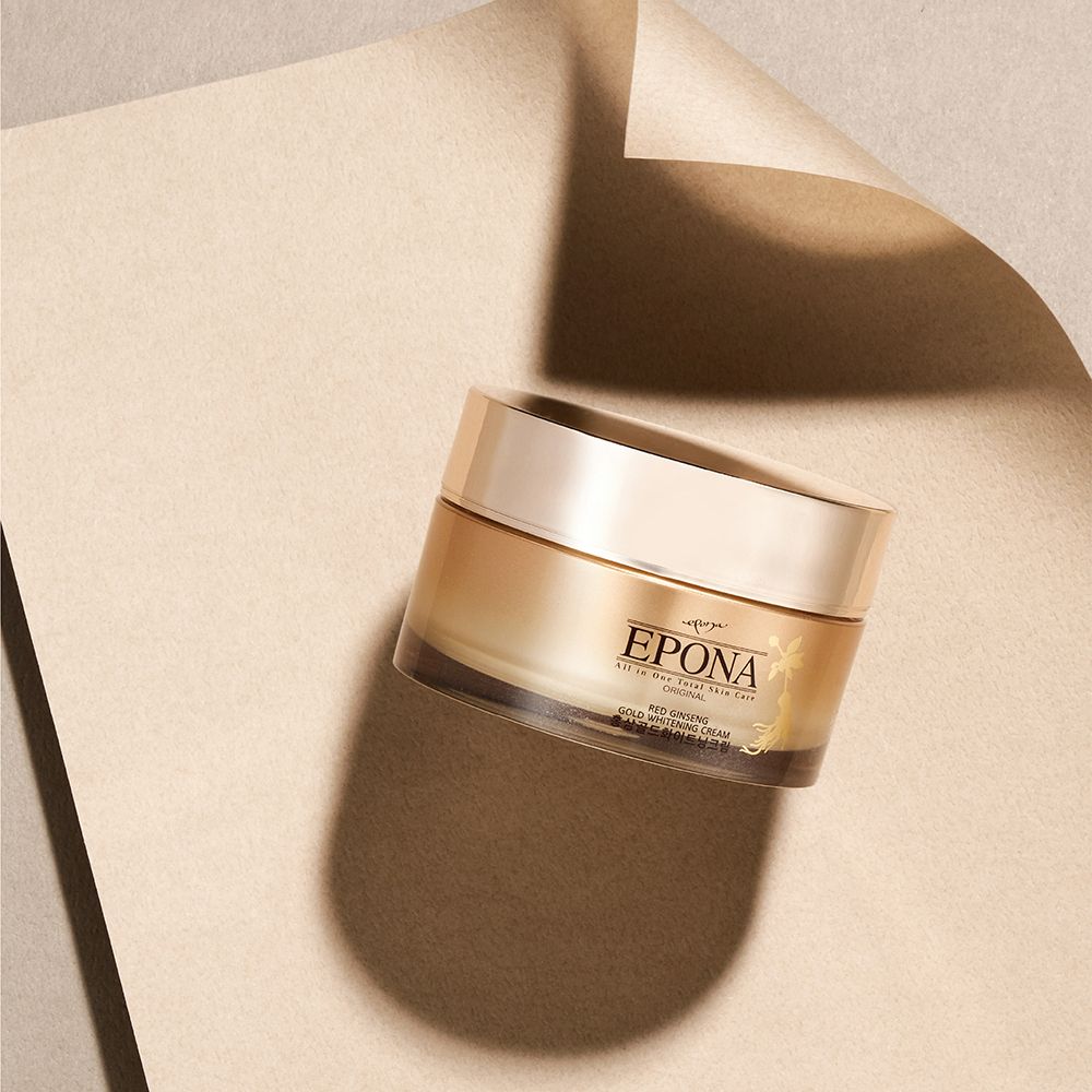 フェイスクリーム EPONA Red Ginseng Gold Whitening Cream MUSINSA公式 | EPONA RED GINSENG GOLD WHITENING CREAM 50ml