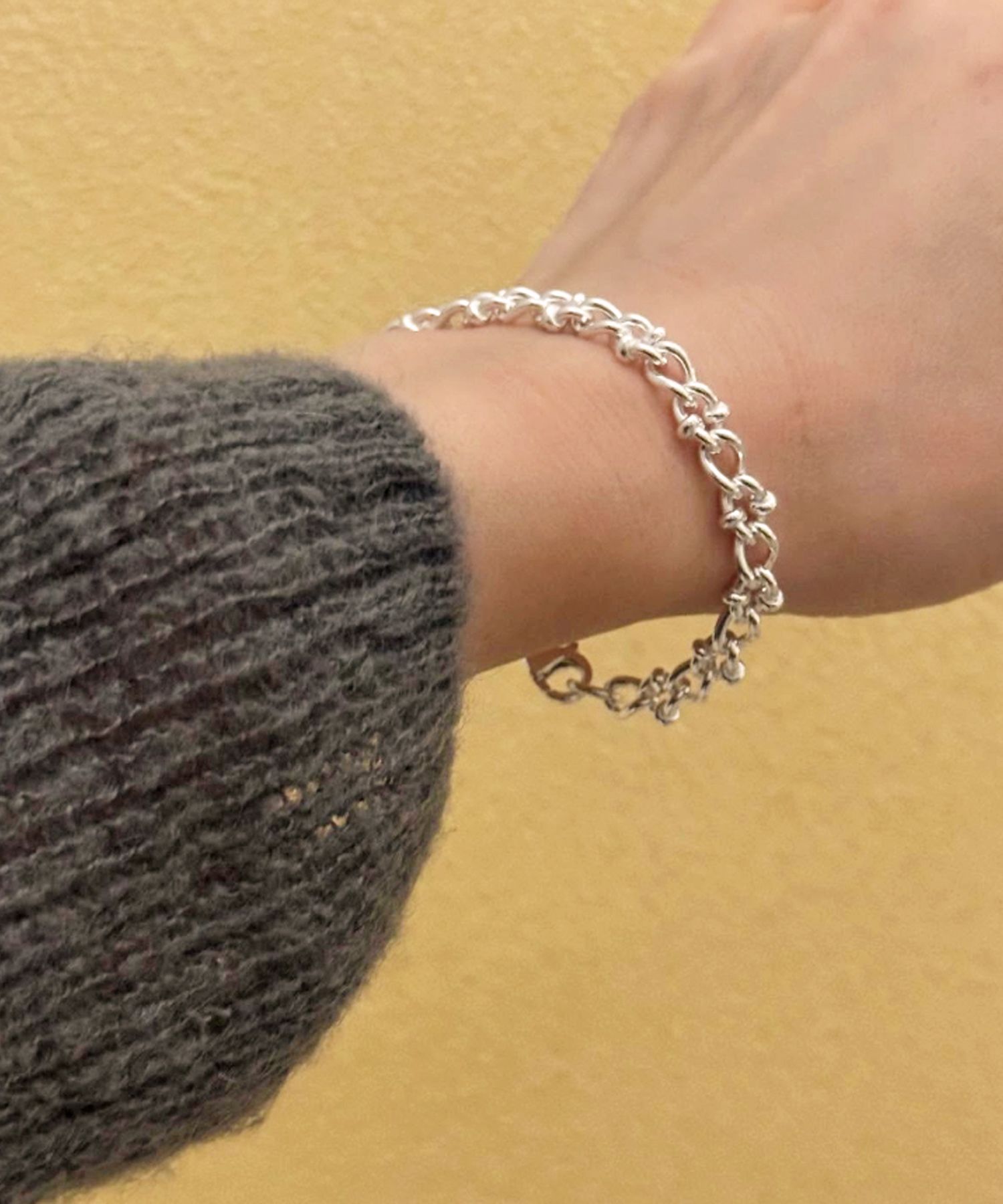 MUSINSA公式 | CODE.H (シルバー925) クラシックゴシックチェーン