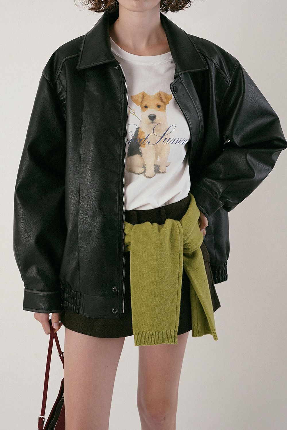 MUSINSA公式 | WITHOUT SUMMER アーバンレザージャケット