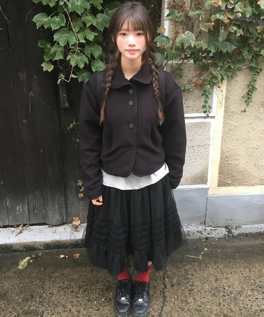 MUSINSA公式 | FLAREUP Wave Fleece Jacket (FL-049_Black)