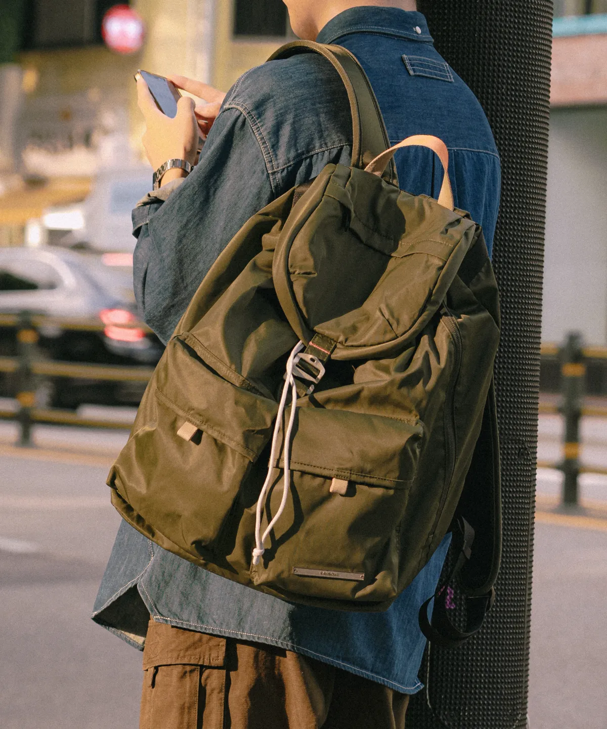 RAWROW × NOICE ストリング リュックサック MUSINSA公式 | RAWROW ロー 