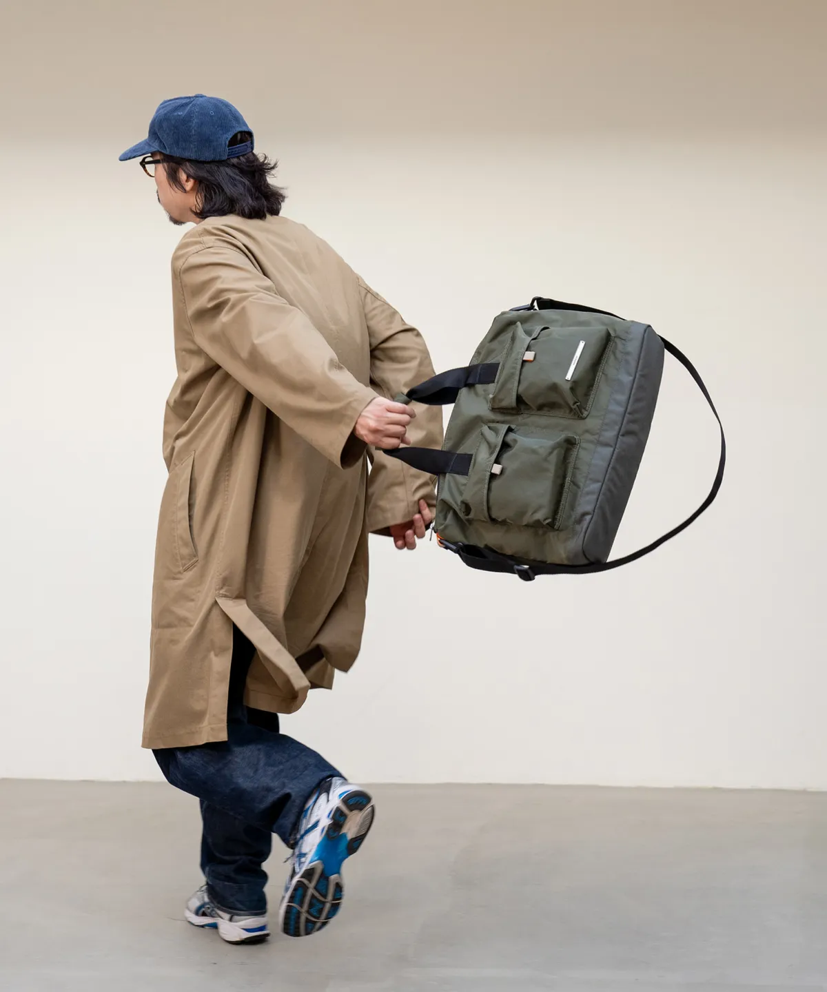 MUSINSA公式 | RAWROW シティワーカー トートバッグ 010 カーキ