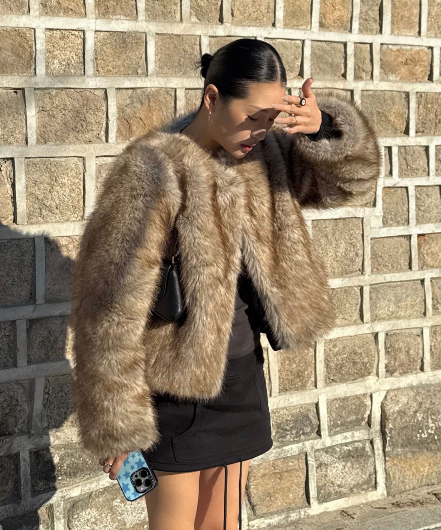 MUSINSA公式 | ORDES アメリアファージャケット - ベージュ