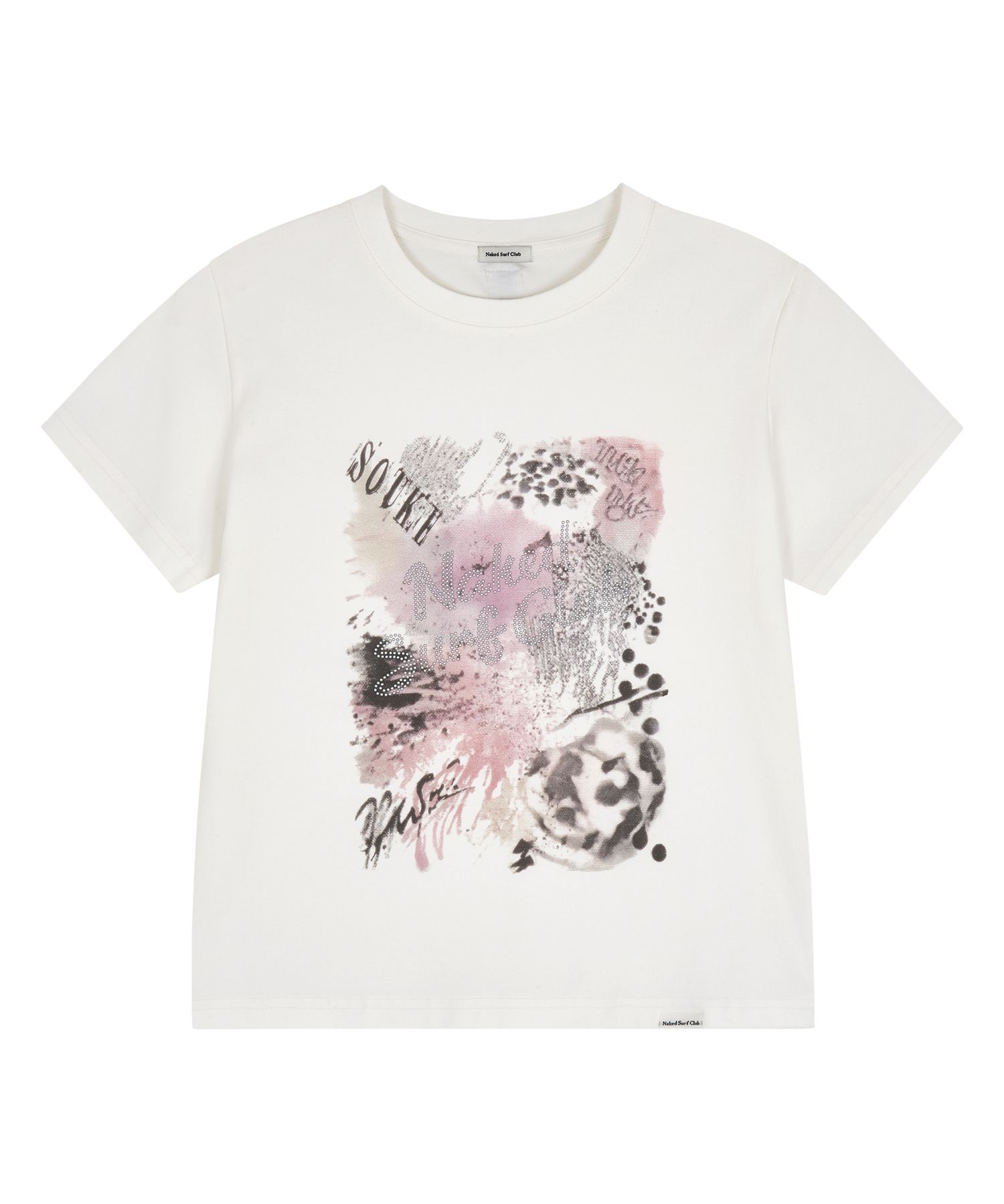 MUSINSA公式 | NAKED SURF CLUB ダスティアートワークスリムTシャツ 