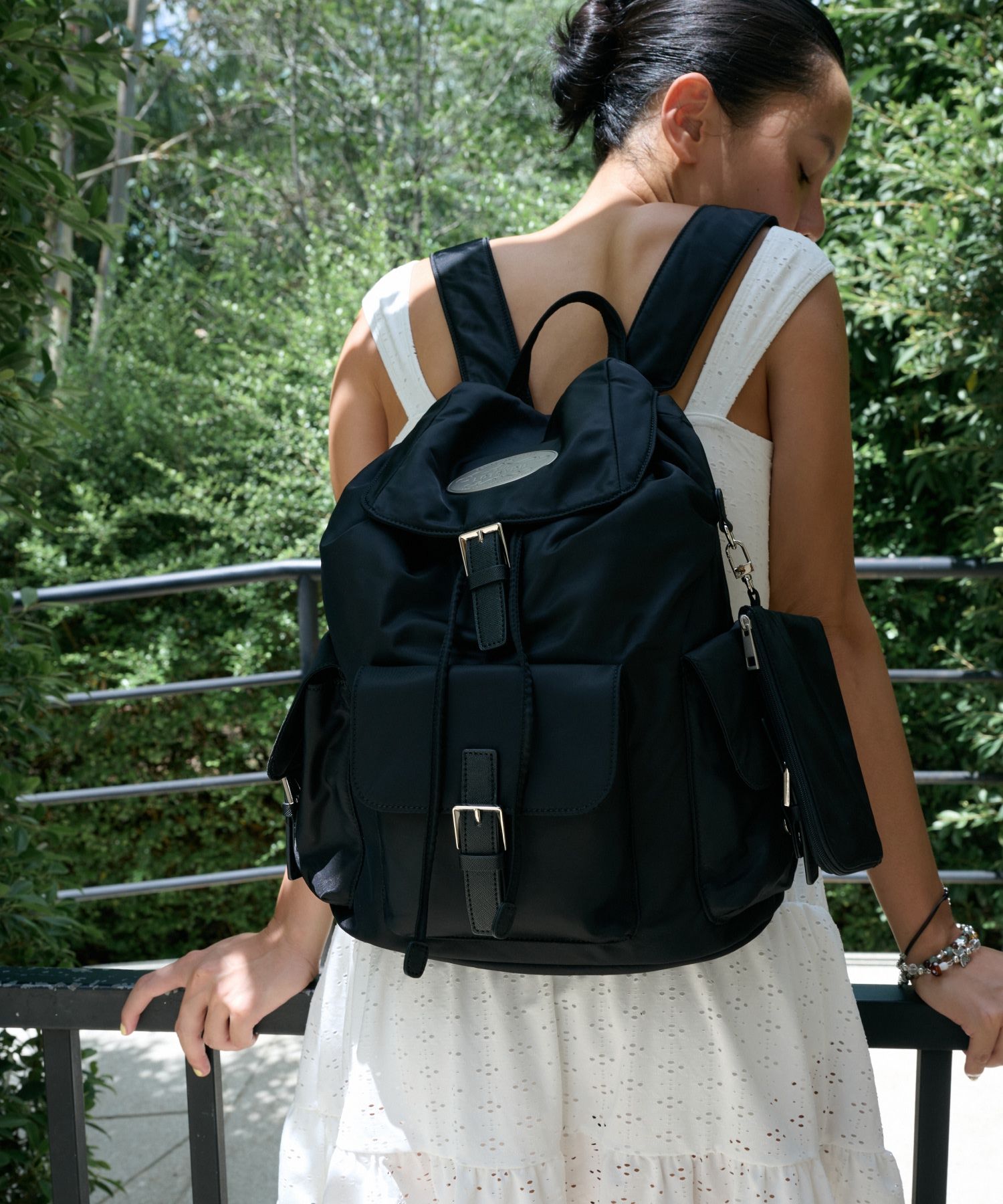 MUSINSA公式 | LOTSYOU Nostalgia Big Backpack BLACK