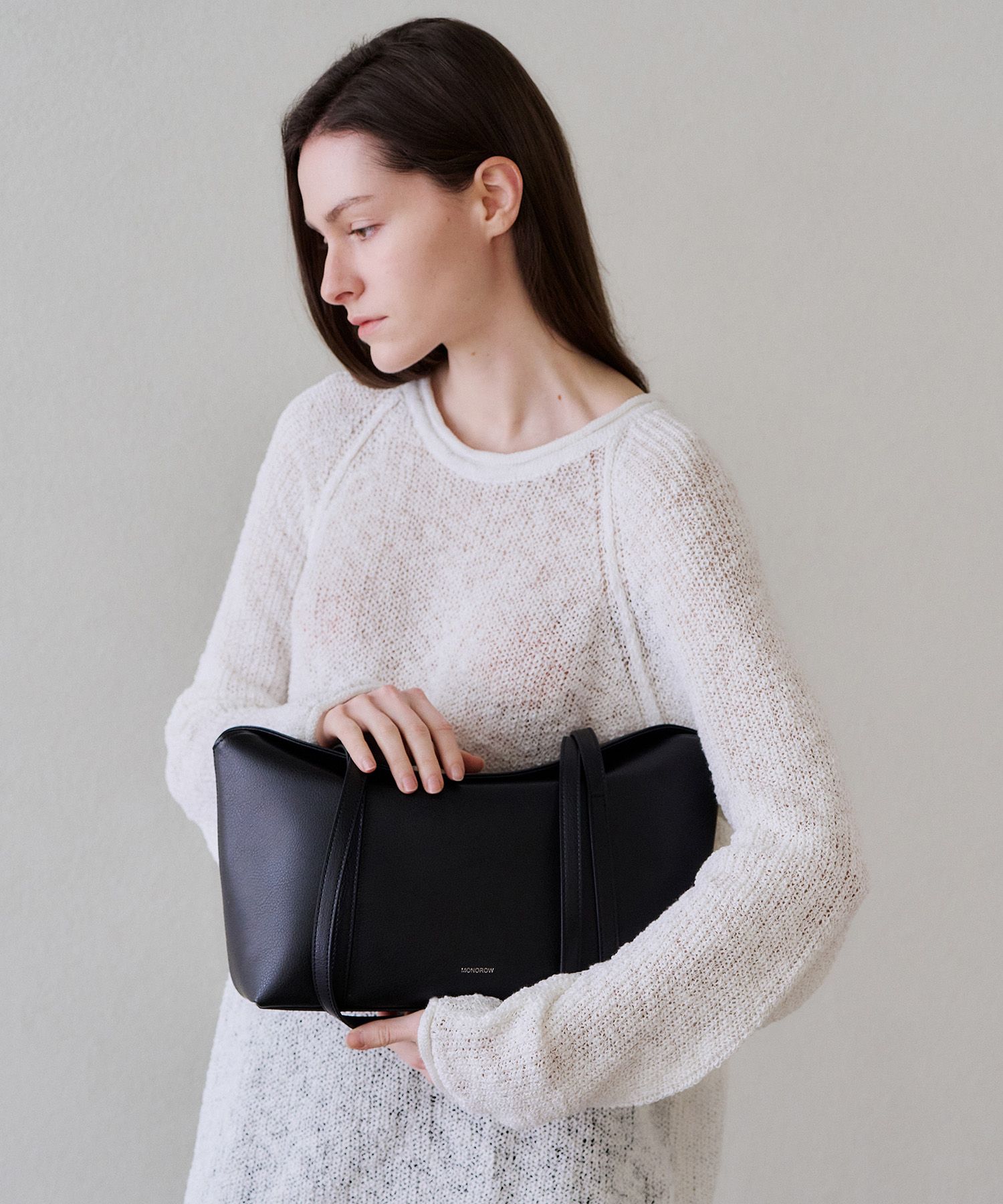 MUSINSA公式 | MONOROW SARA BAG BLACK