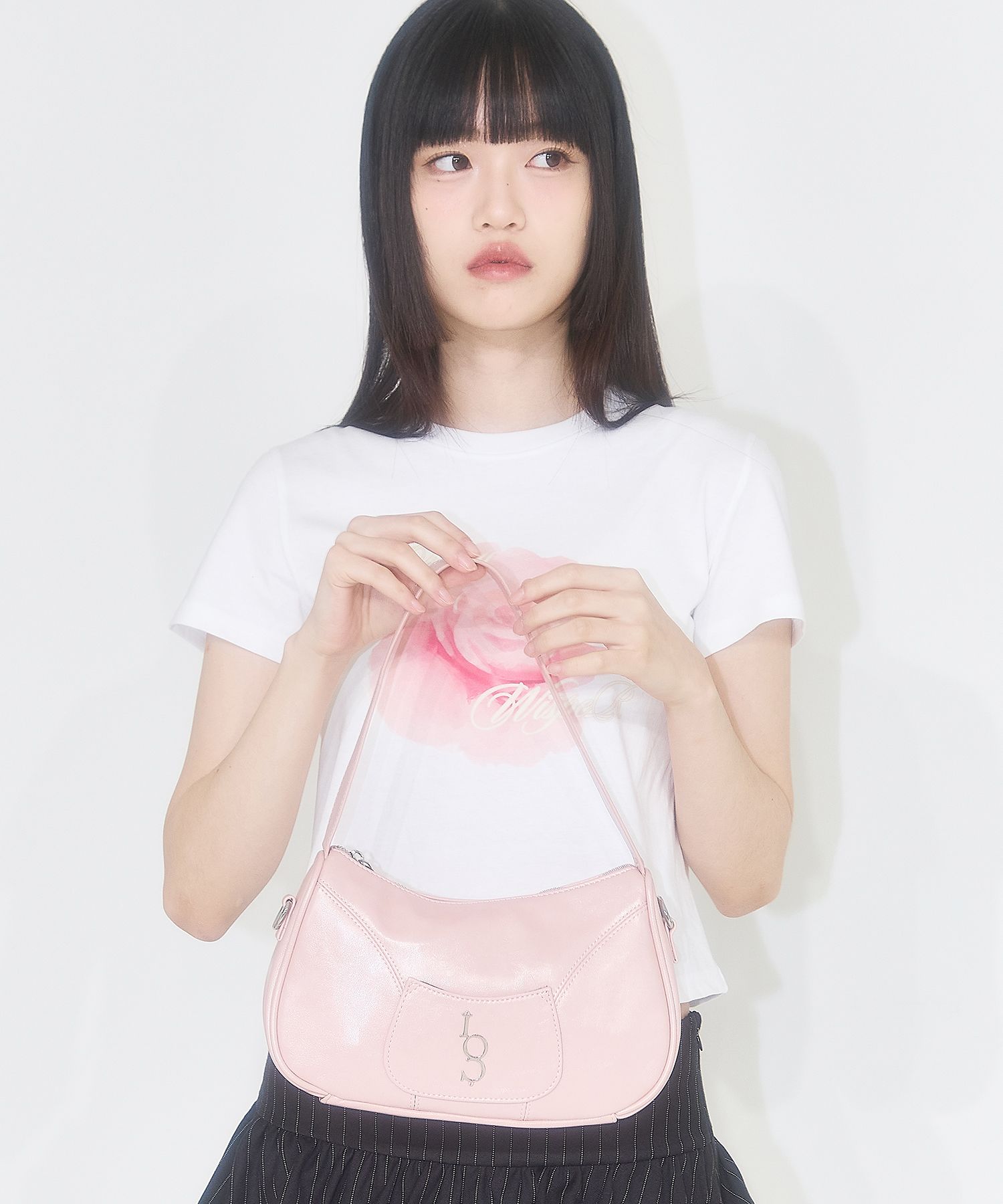 MUSINSA公式 | ILLIGO signature bag pink
