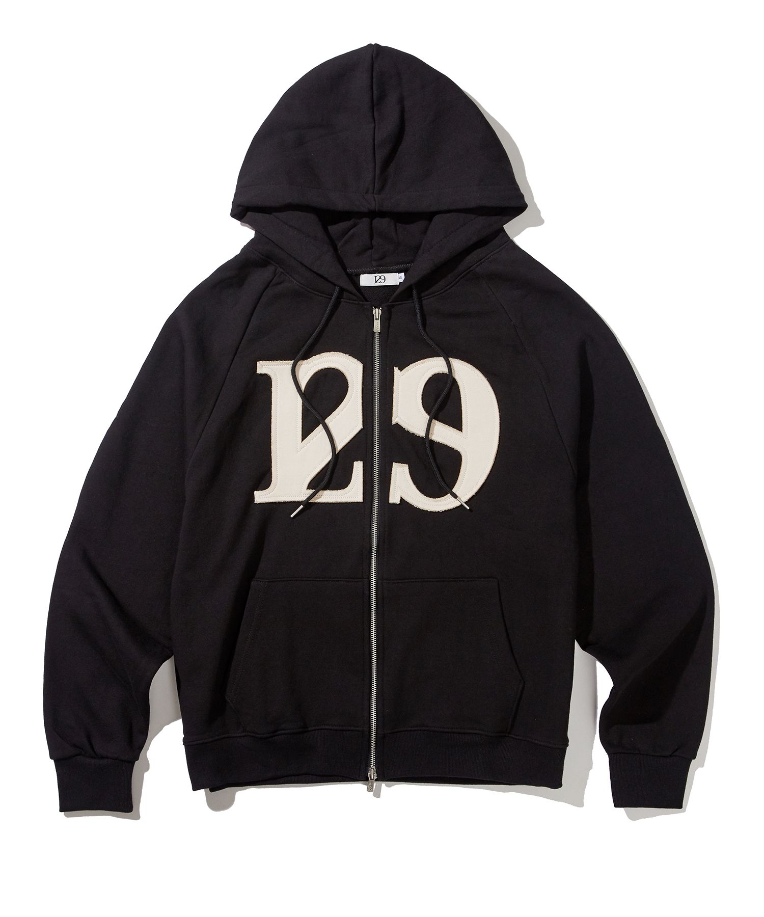 ☆韓国の人気☆【ILLIGO】 129 Logo Patch Hooded Zip-up