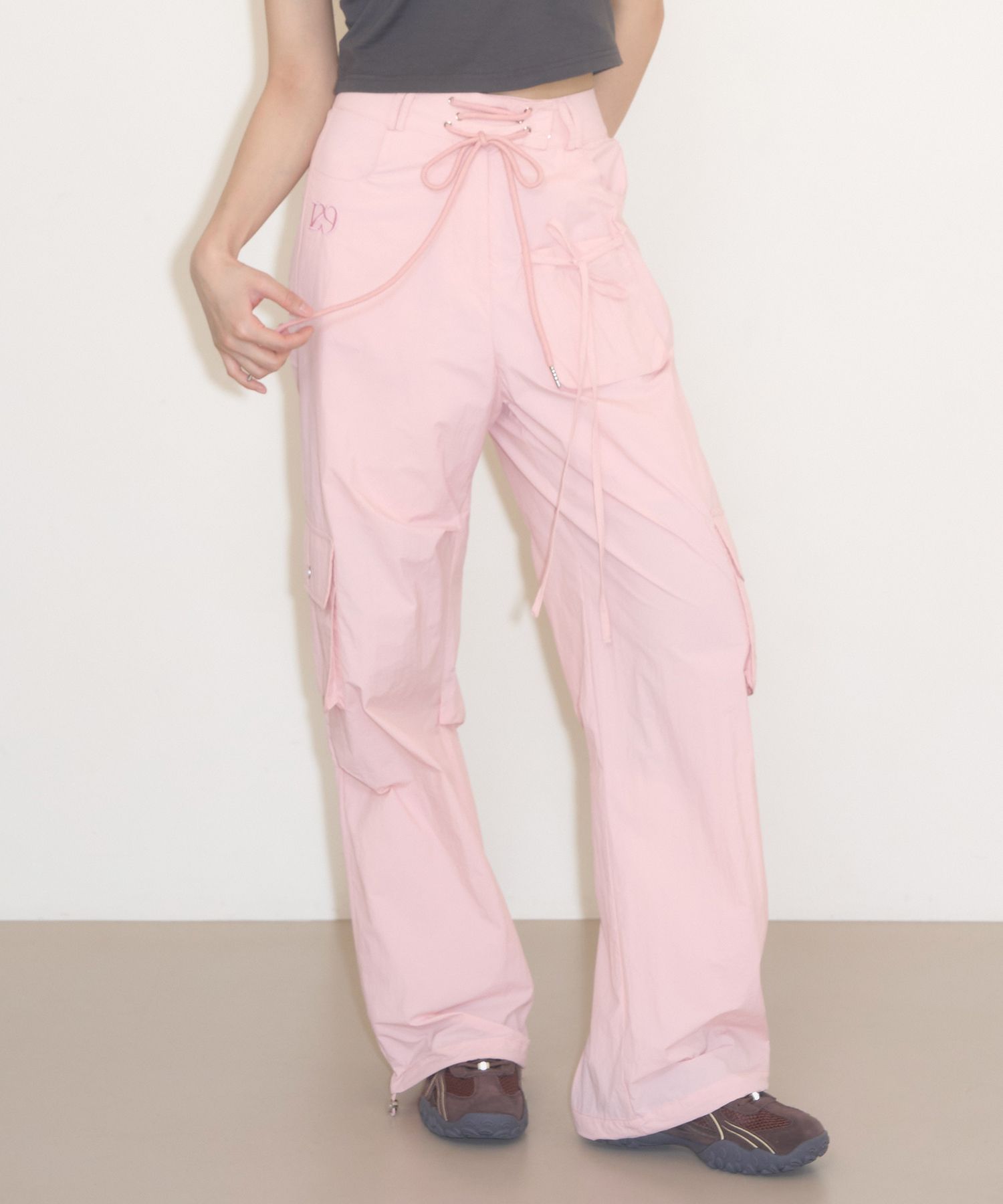 パンツ ILLIGO Nylon String Cargo Banding Pants 5BJH1613 MUSINSA | ILLIGO Nylon string cargo banding pants pink