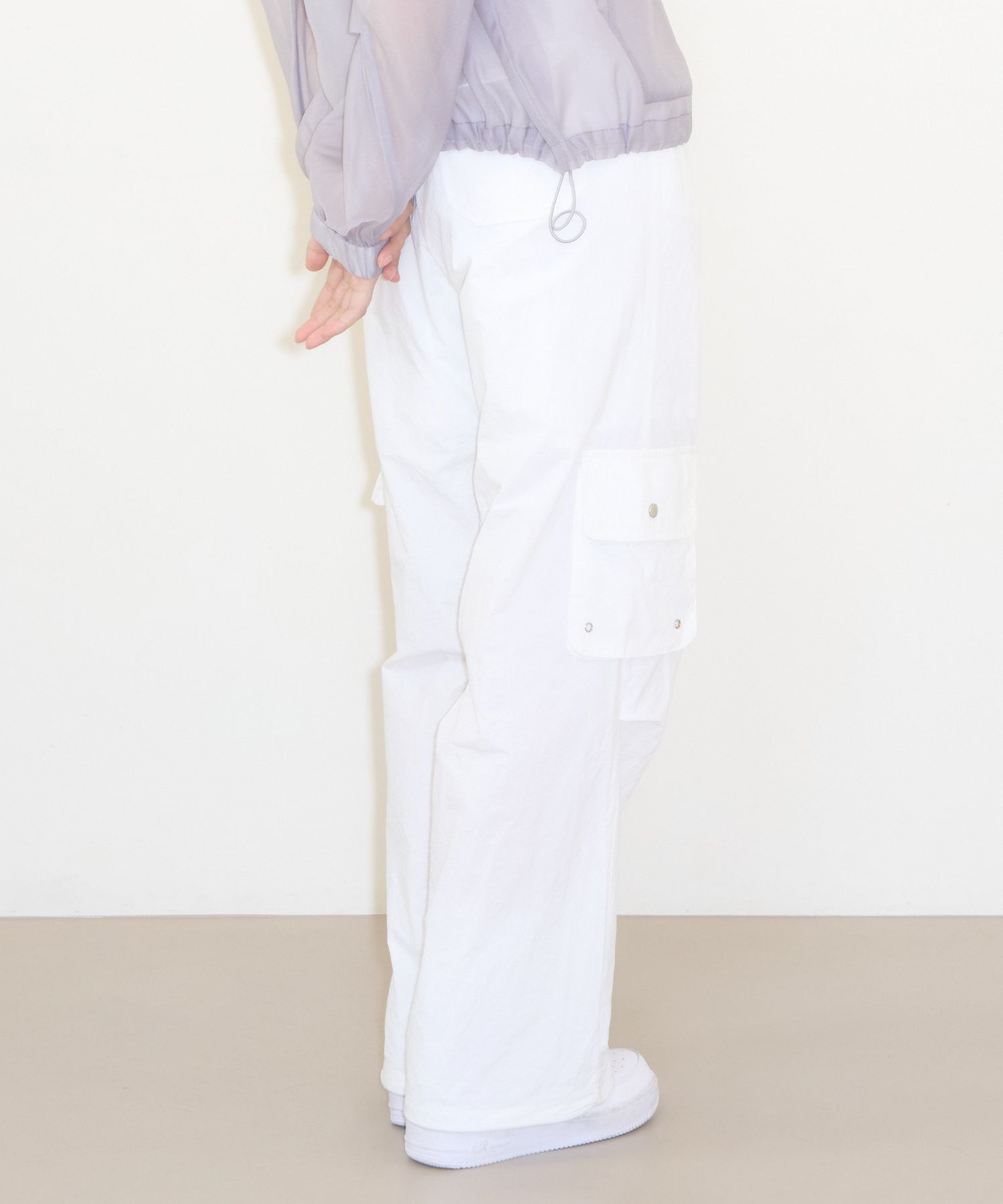 【ILLIGO】NYLON STRING CARGO BANDING PANTS (4 COLORS) ILLIGO Nylon string cargo banding pants Cargo