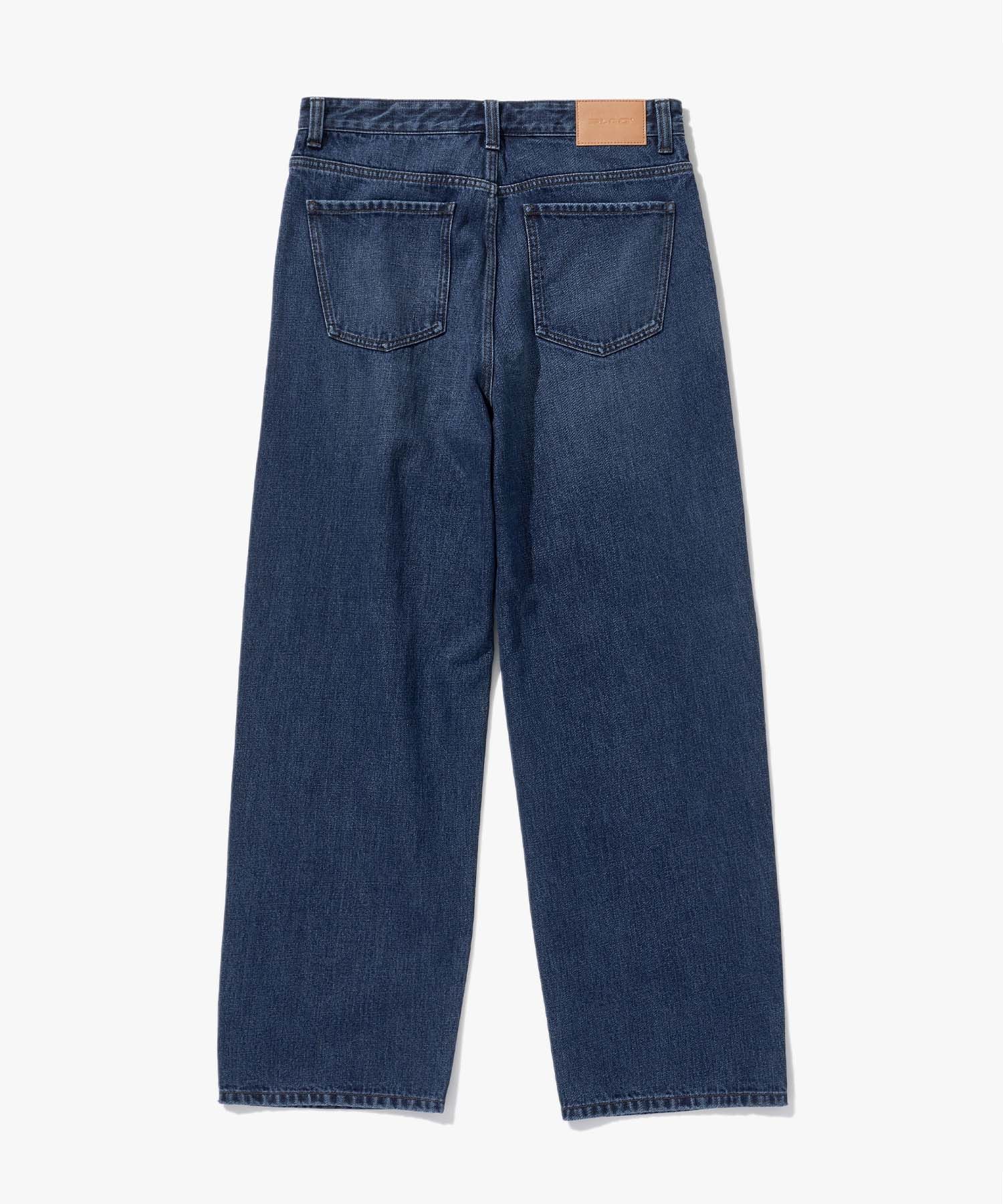 【2plan】Again one tuck denim pants MUSINSA | PLAC One-tuck wide P57 washed denim pants