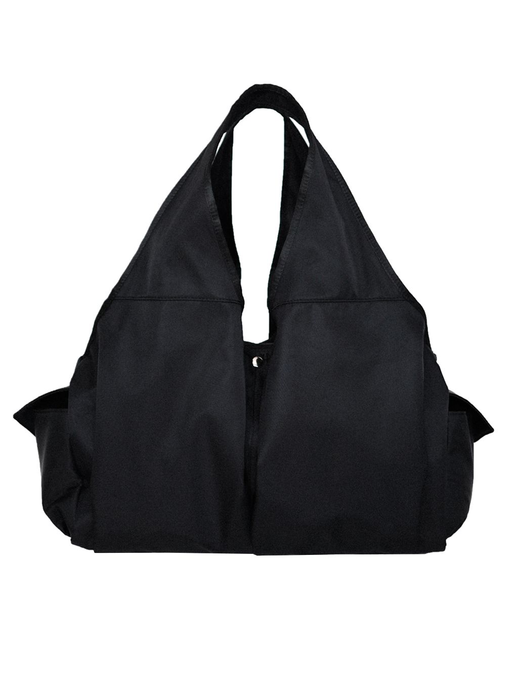 MUSINSA | SIWEOL107 [Nylon] Bow Shoulder Bag (Black)