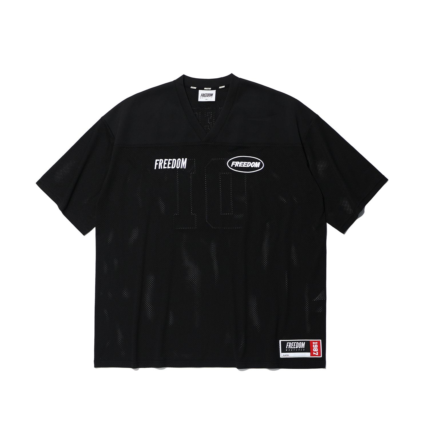 Freedom　Mesh Rugby Jersey_2color MUSINSA公式 | FREEDOM Mesh Rugby Jersey_2color