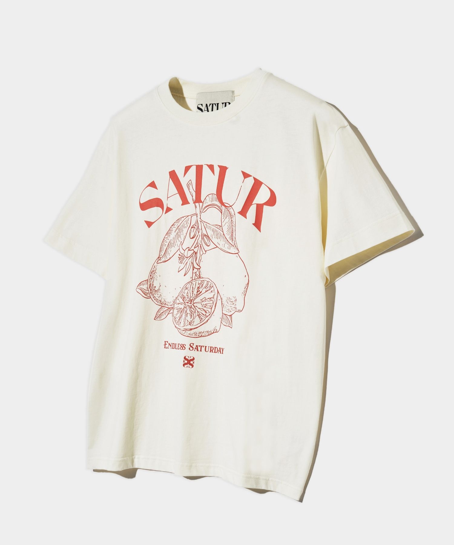 MUSINSA公式 | SATUR Capri Citron Drawing Summer Graphic