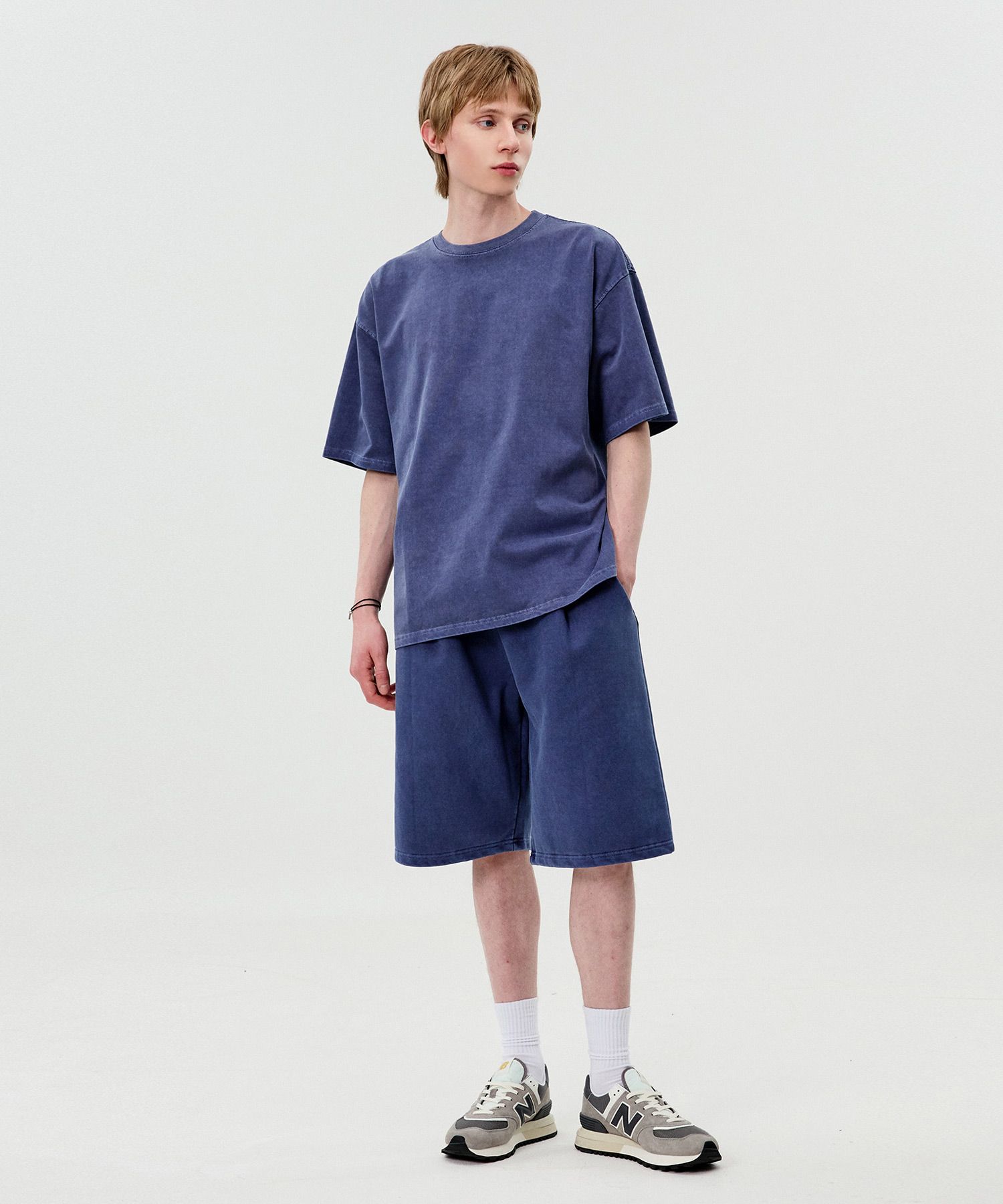 MUSINSA | TOPBOY Weighty Pigment Overfit Short Sleeve T