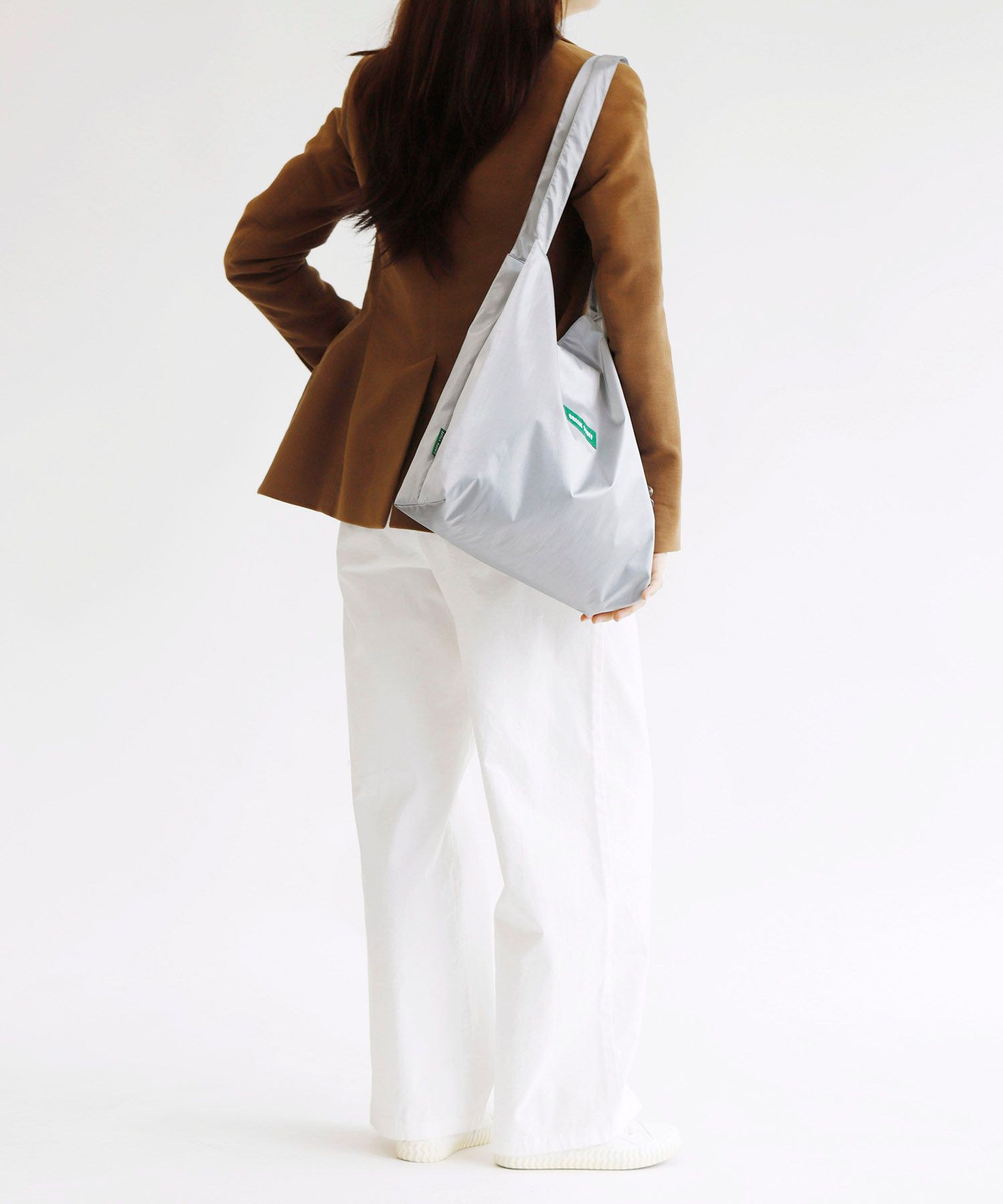 エコバッグ GREEN STUFF Casual, boxy shopper bag 53 linen beige MUSINSA | GREEN STUFF boxy bag 53 - denim light blue