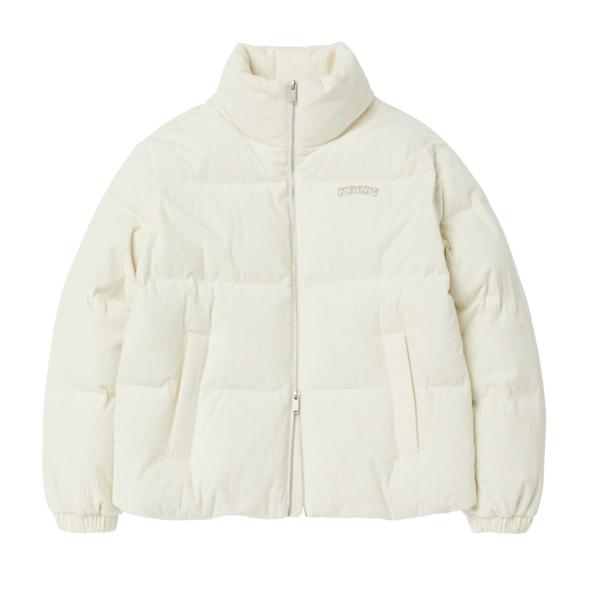 MUSINSA | NDY Corduroy down jacket ivory
