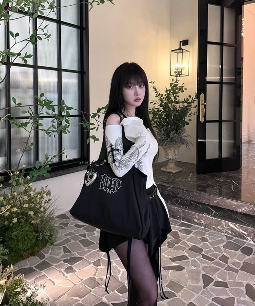 ★BLACKPURPLE☆BP Crystal DoubleSide Bag Same-day delivery] BP Crystal DoubleSide Bag - BLACKPURPLE_USD