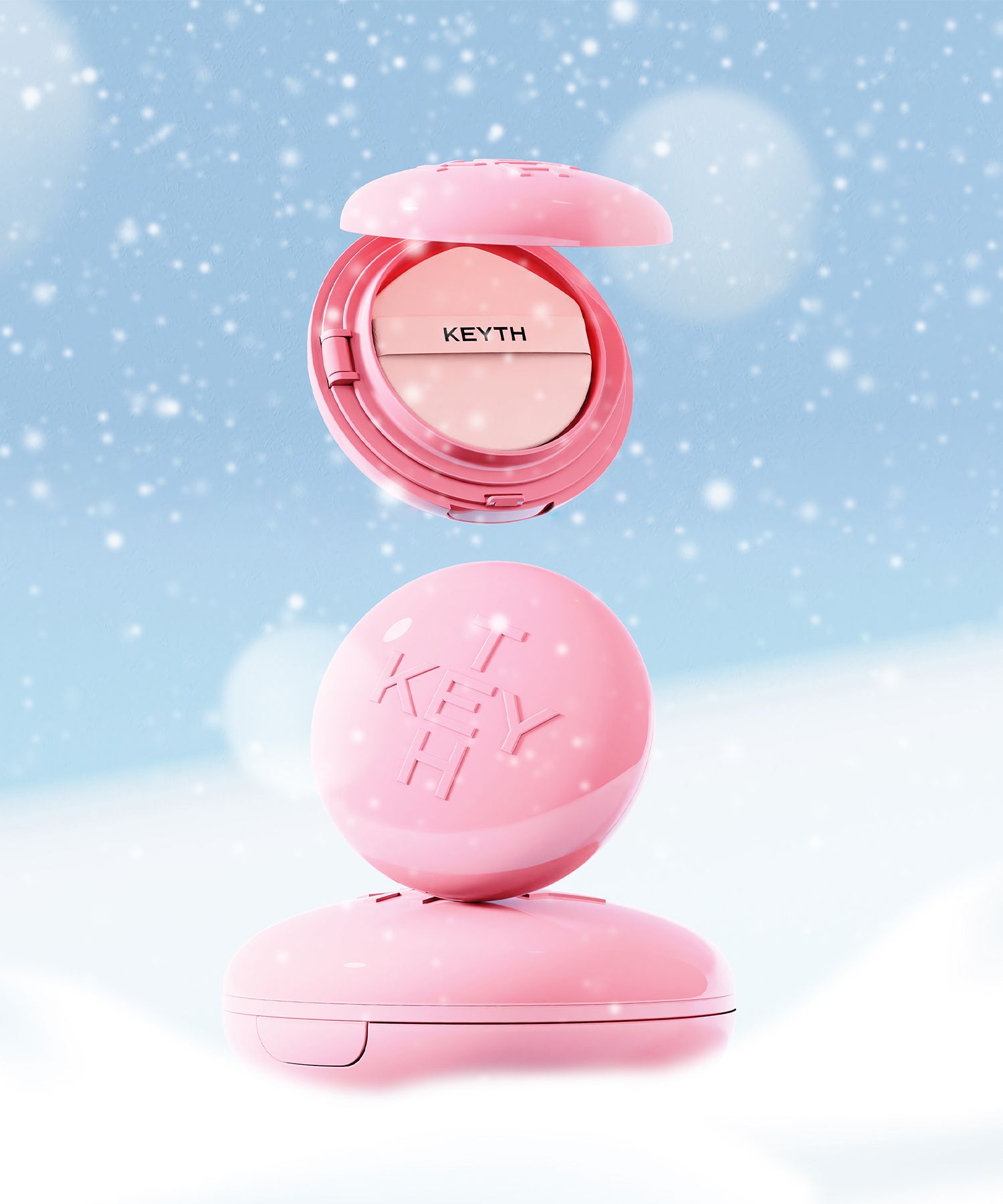 MUSINSA公式 | KEYTH KEYTH Pink Magnet Cushion Mini 7g + Keychain