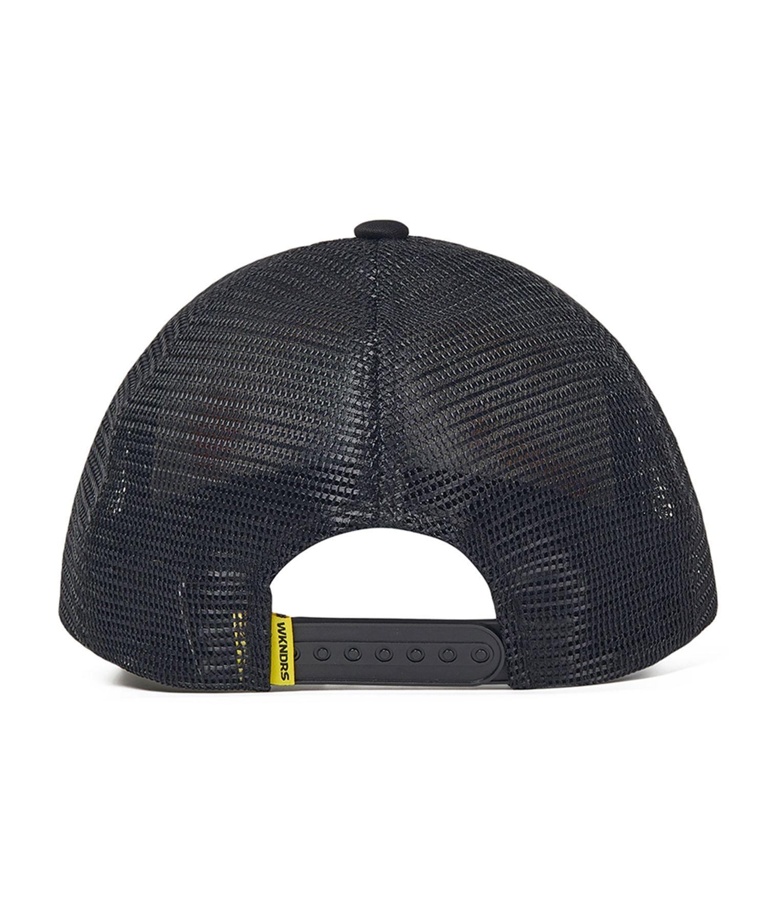 キャップ WKNDRS CHILD TRUCKER CAP SA659 WKNDRS Child Trucker Cap - Black | 하이츠스토어