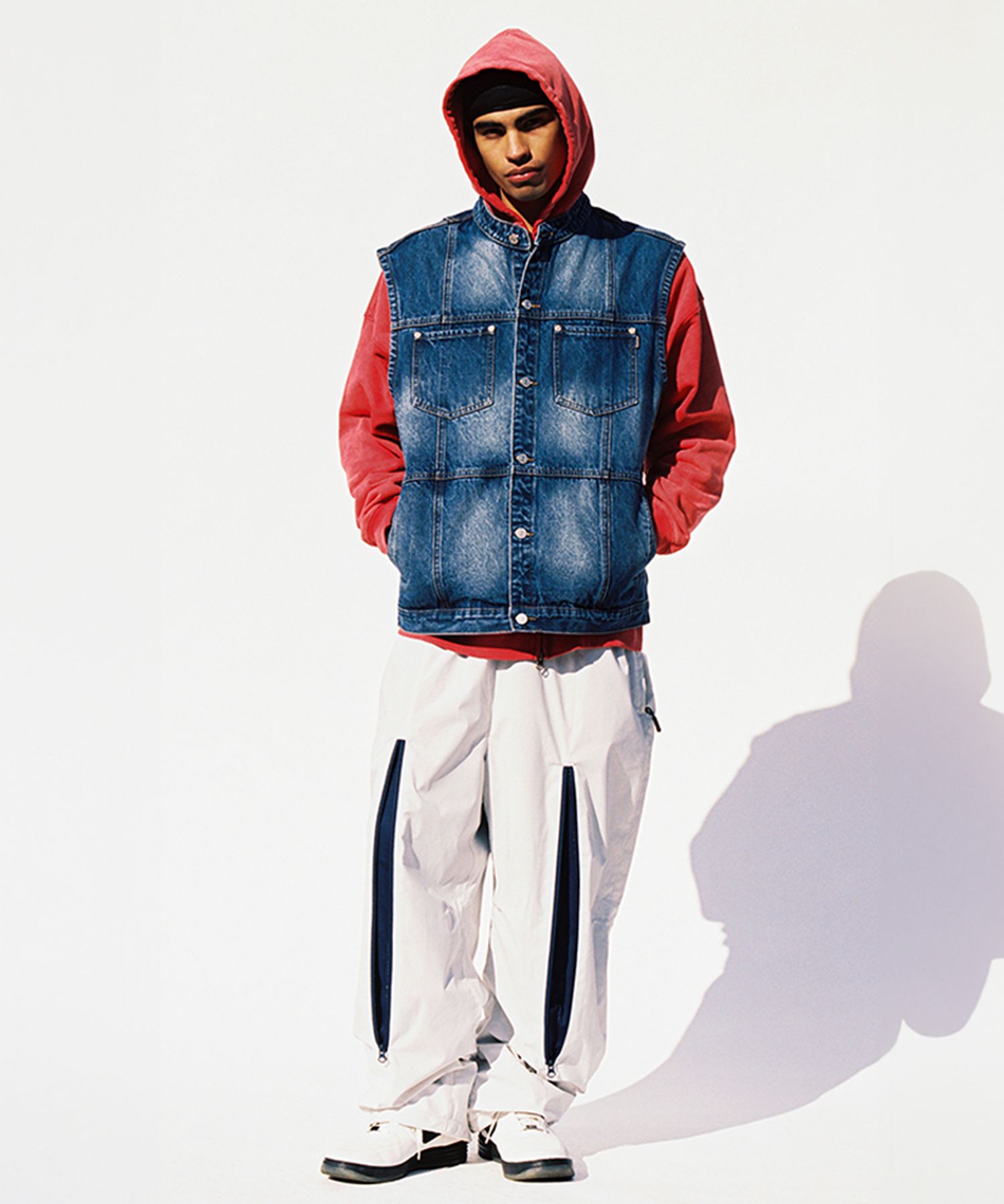 ★2025SS新作★WKNDRS★TECHNICAL WINDBREAKER PANTS MUSINSA | WKNDRS TECHNICAL WINDBREAKER PANTS (L.GREY)
