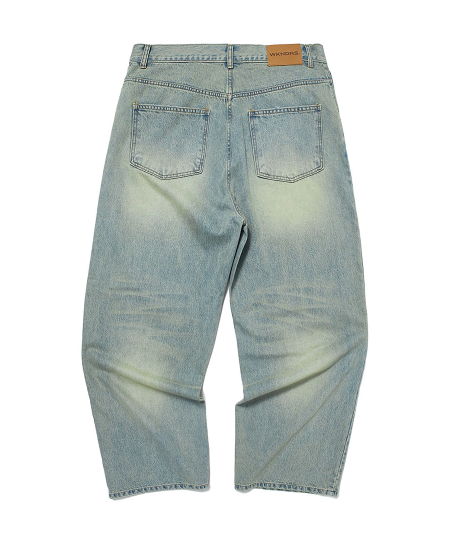★2025SS新作★WKNDRS★STITCH DISTRESSED PANTS MUSINSA | WKNDRS STITCH DISTRESSED PANTS (S.DENIM)
