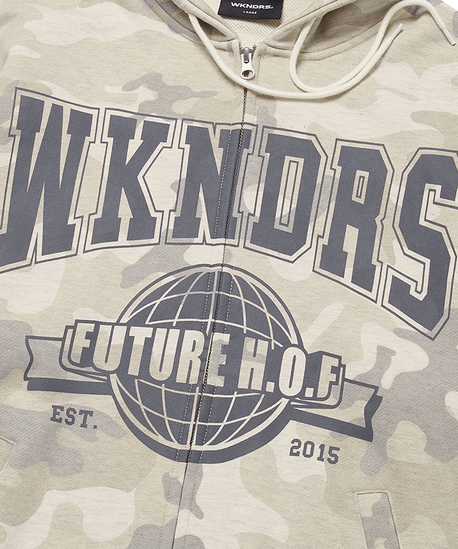 【WKNDRS】H.O.F ZIPUP HOODIE フードジップアップ ★男女共用★ MUSINSA | WKNDRS H.O.F ZIPUP HOODIE (NAVY)